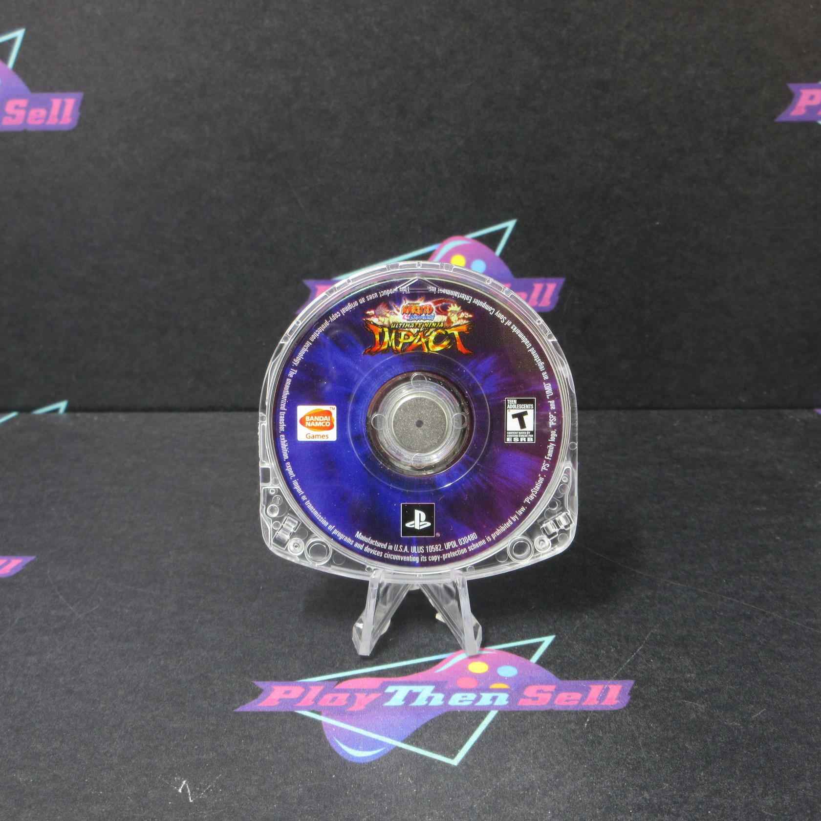Naruto Shippuden Ultimate Ninja Impact Sony PSP Disc Only Authentic / Tested - Very Good