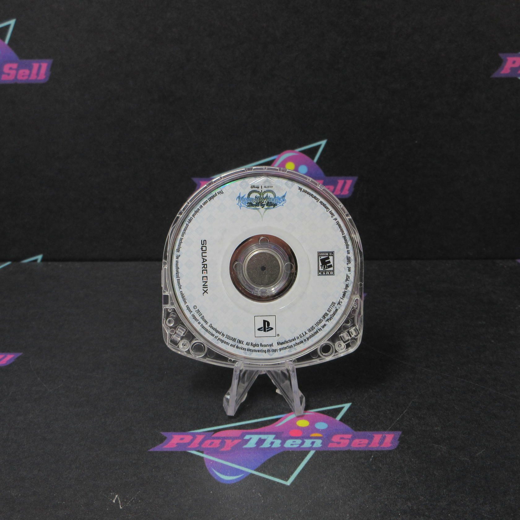 Kingdom Hearts Birth by Sleep Clear UMD Sony PSP Disc Only Authentic / Tested - Very Good