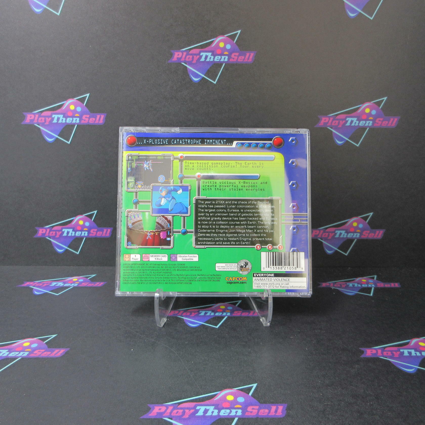 Mega Man X5 PS1 PlayStation 1 - Very Good