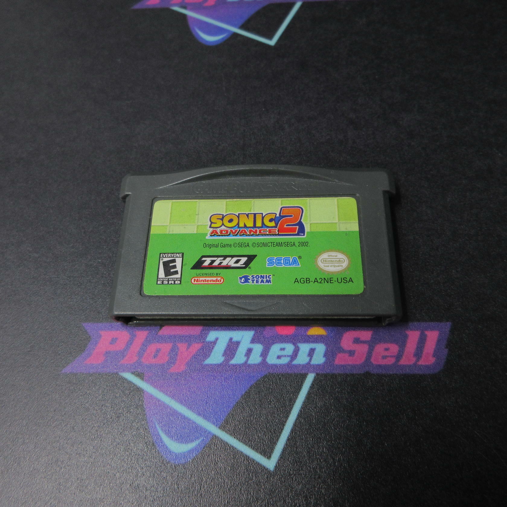 Sonic Advance 2 GameBoy Advance GBA Cartridge Only Authentic / Tested - Very Good