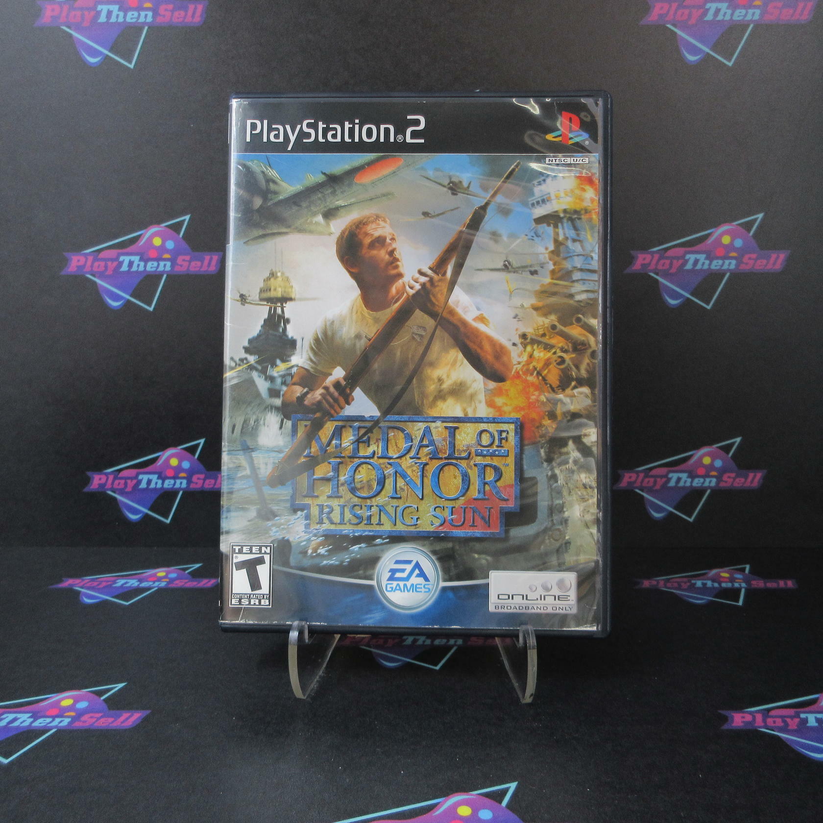 Medal of Honor Rising Sun PS2 PlayStation 2 - Very Good