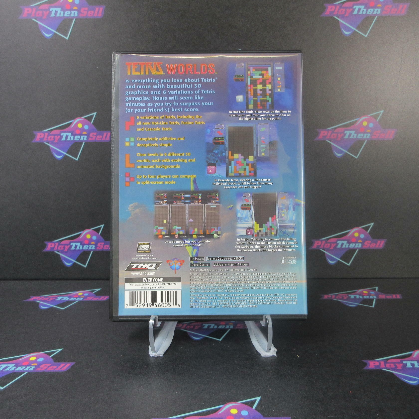 Tetris Worlds PS2 PlayStation 2 - Very Good