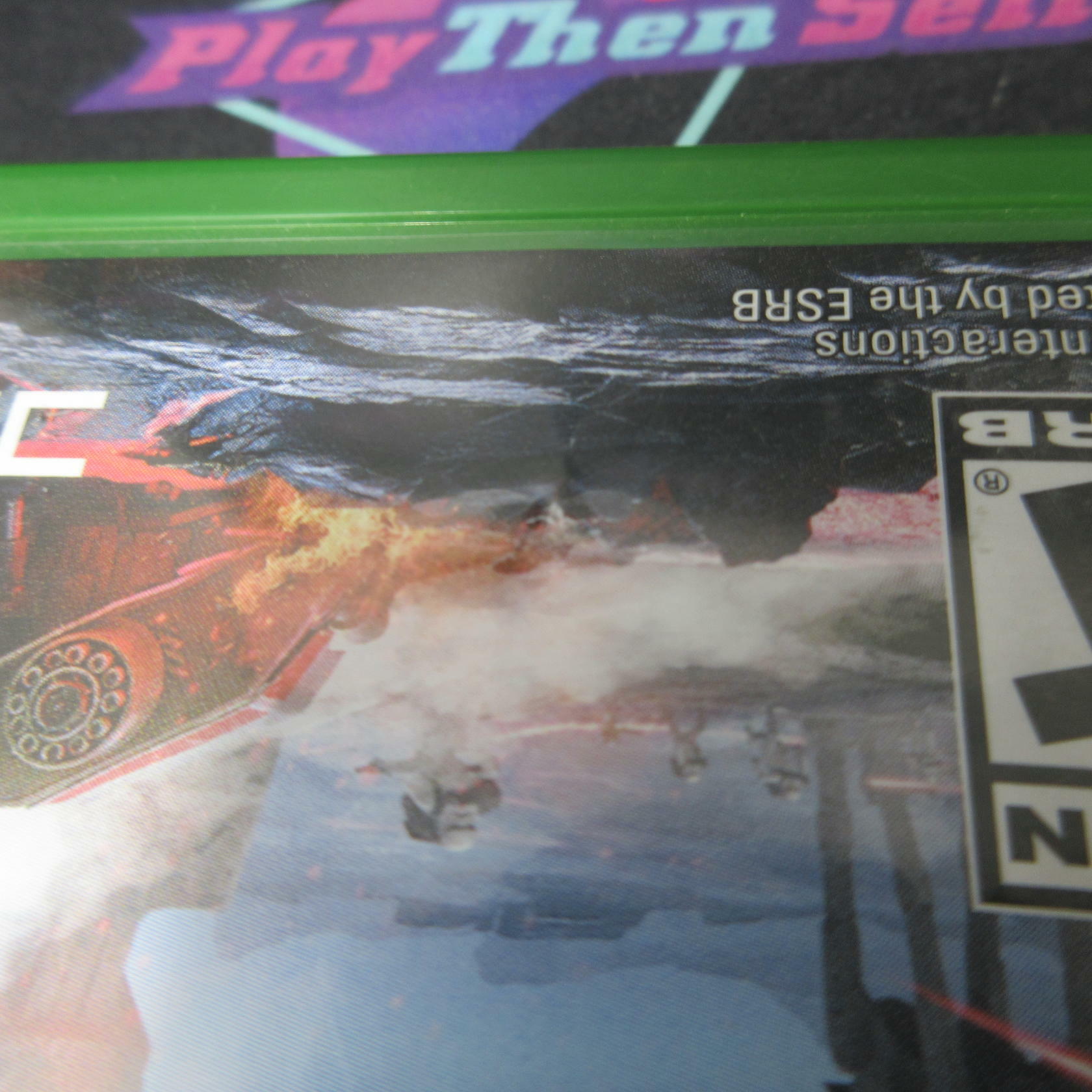 Star Wars Battlefront + Trading Disc Xbox One AD Complete CIB - Very Good