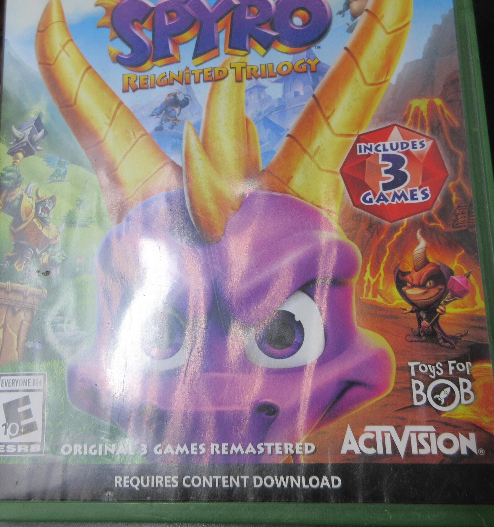 Spyro Reignited Trilogy Xbox One AD - Very Good