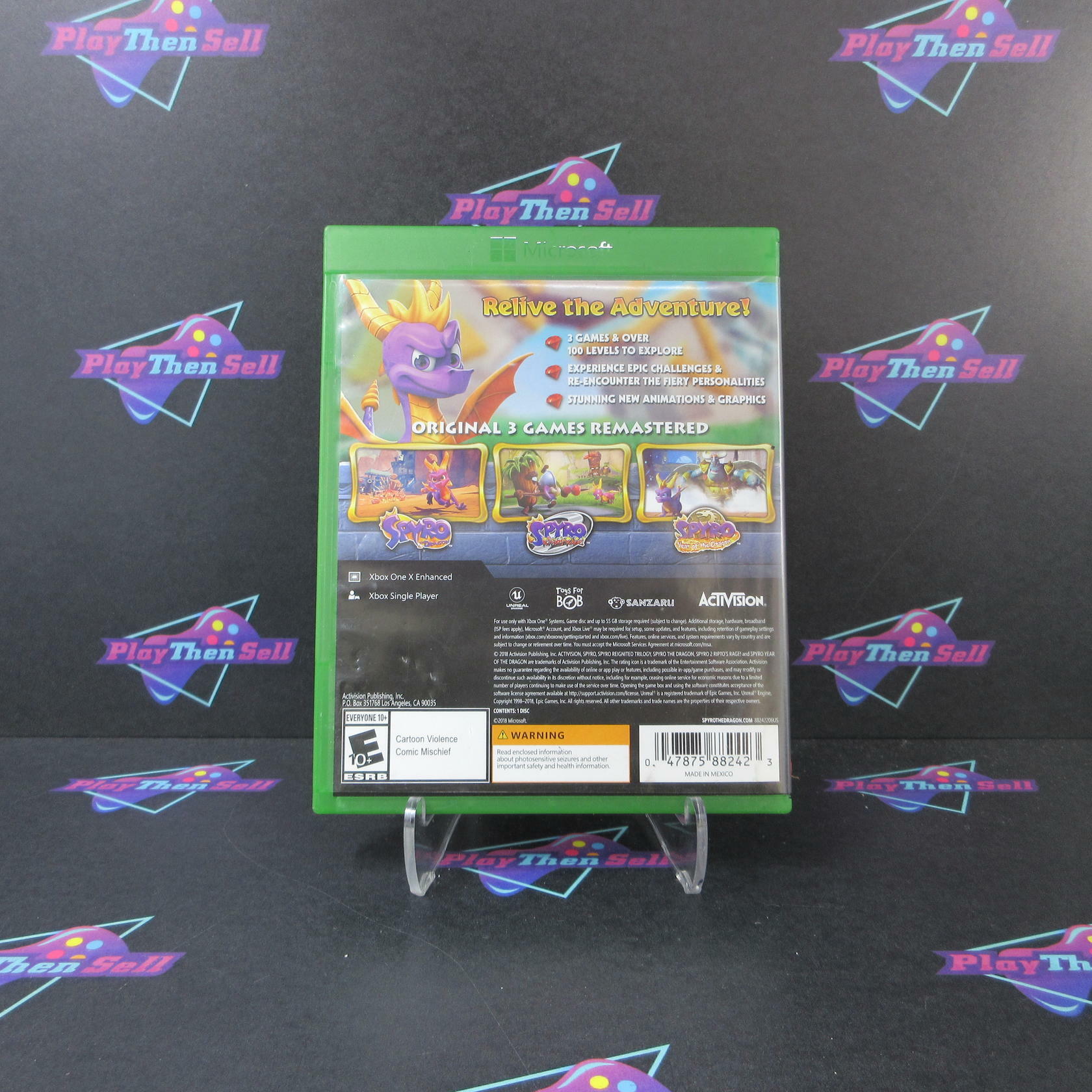 Spyro Reignited Trilogy Xbox One AD - Very Good