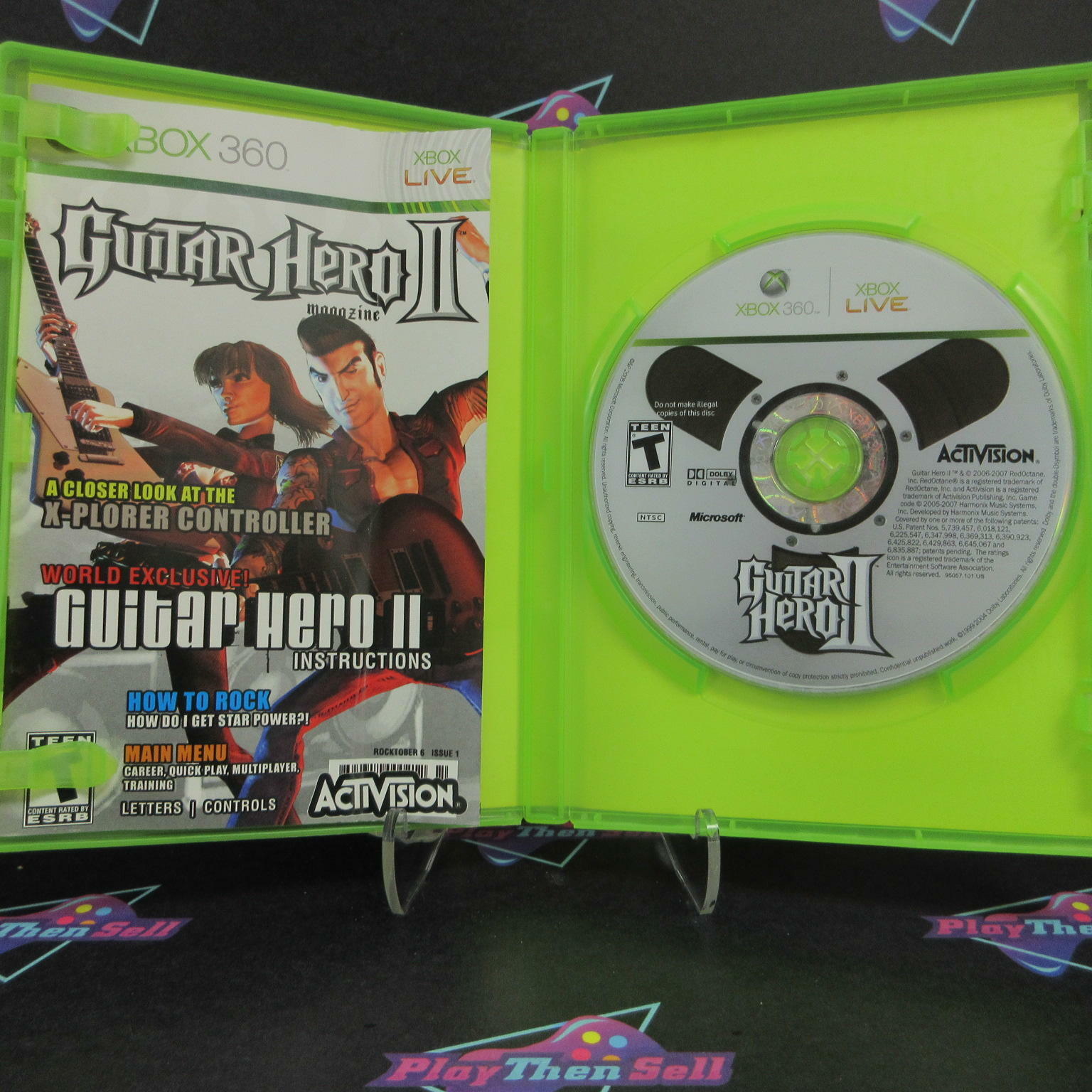 Guitar Hero II 2 Xbox 360 - Like New