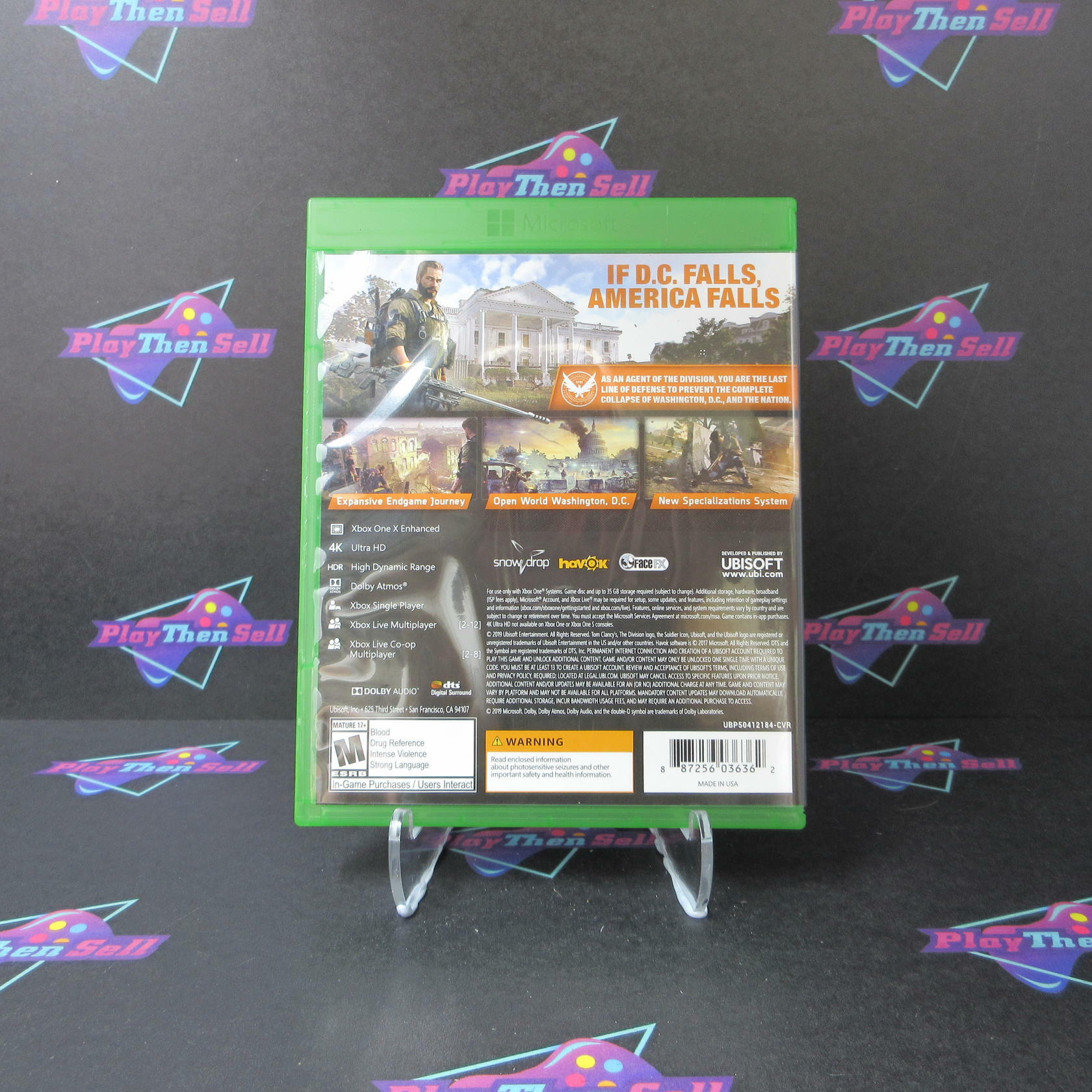 Tom Clancys The Division 2 Xbox One - Like New