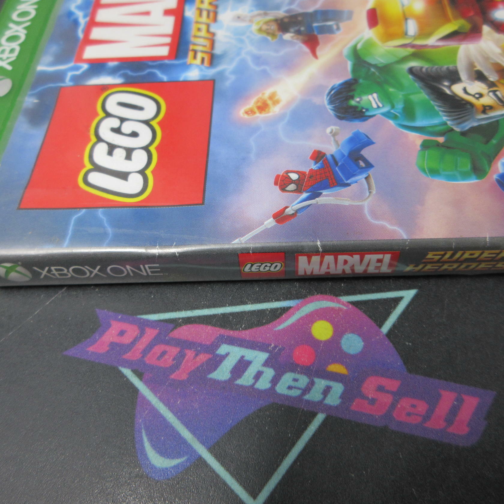 Lego Marvel Super Heroes Xbox One AD Complete CIB - Very Good