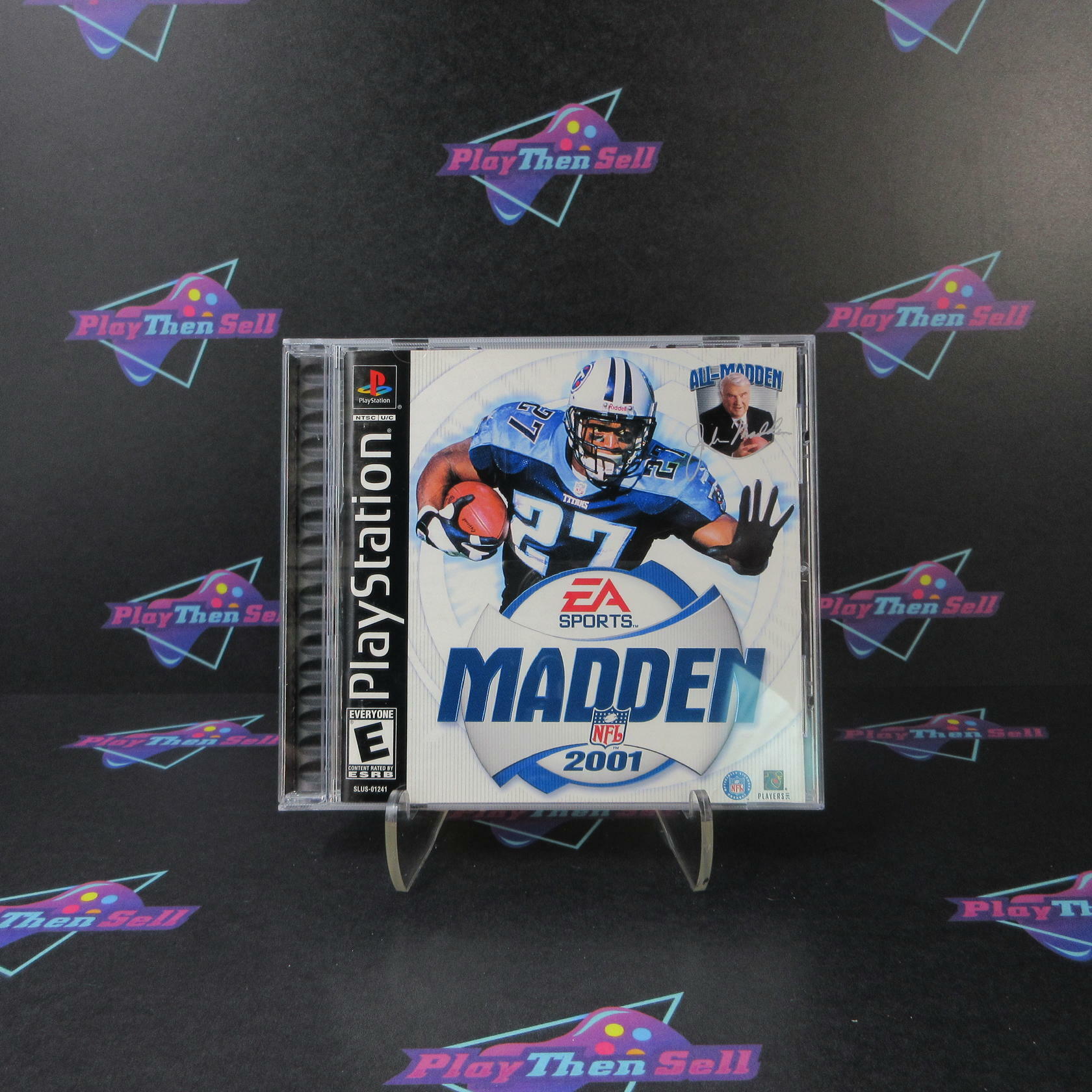 Madden NFL 2001 PS1 PlayStation 1 + Reg Card - Like New