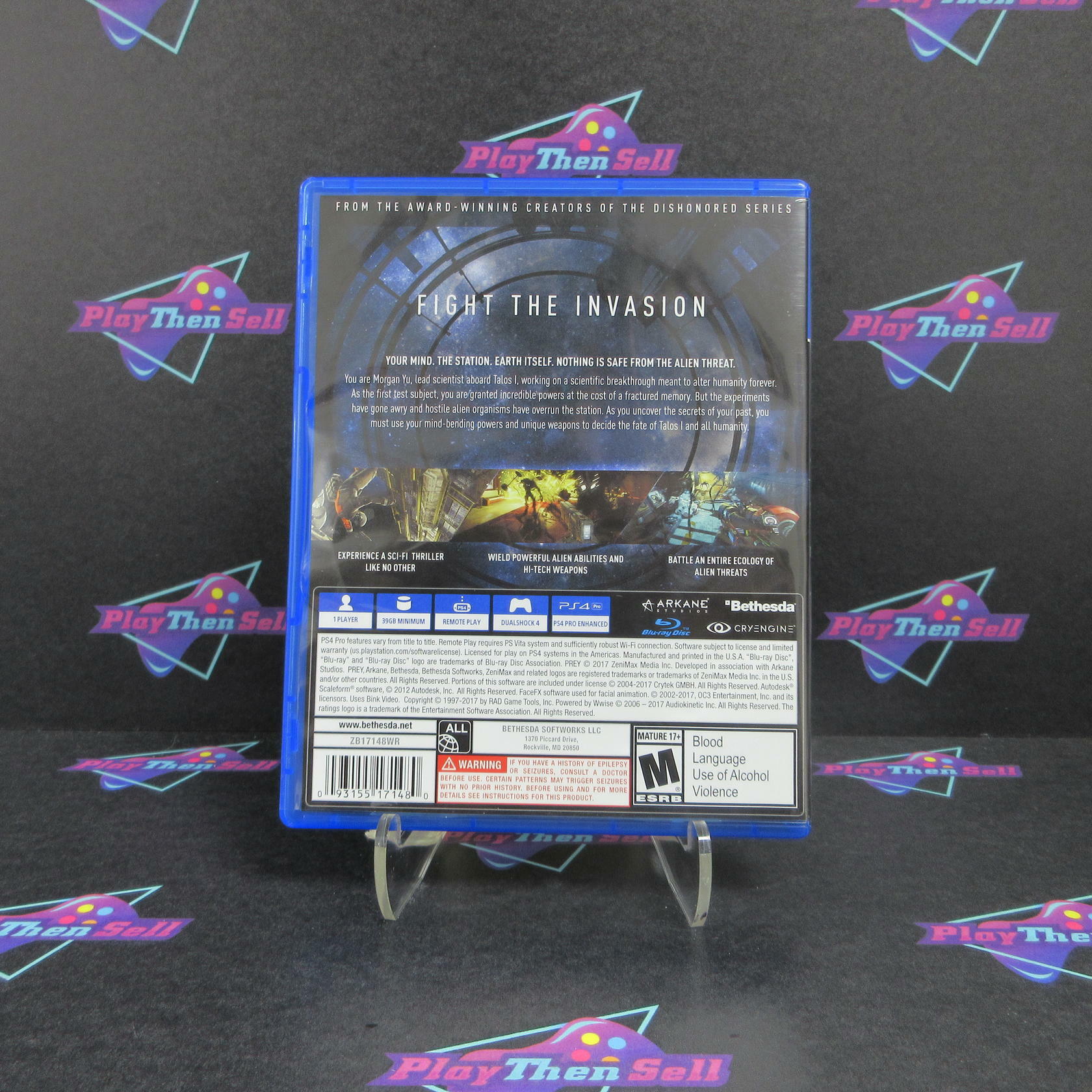 Prey PS4 PlayStation 4 - Like New