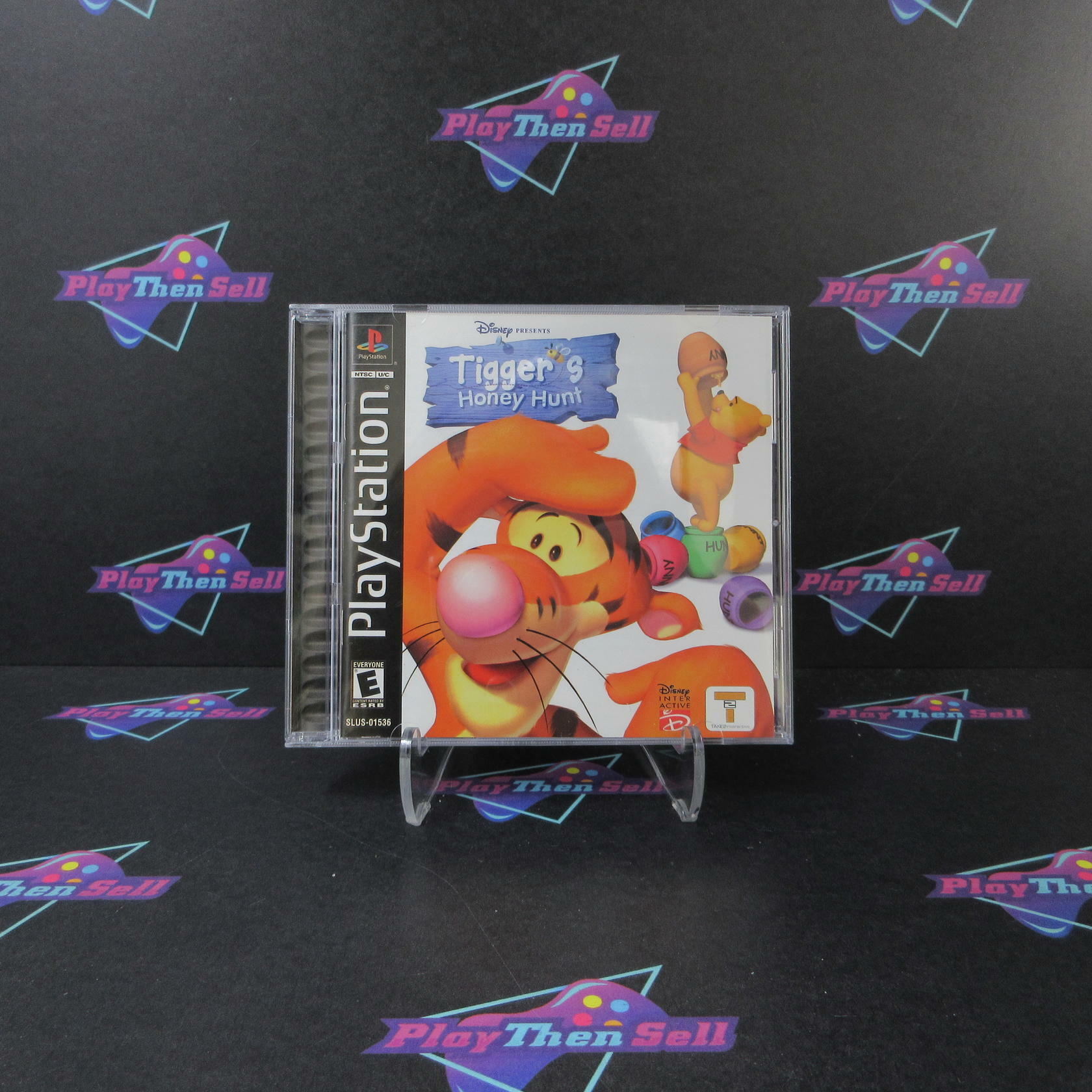 Tigger's Honey Hunt PS1 PlayStation 1 + Reg Card - Like New