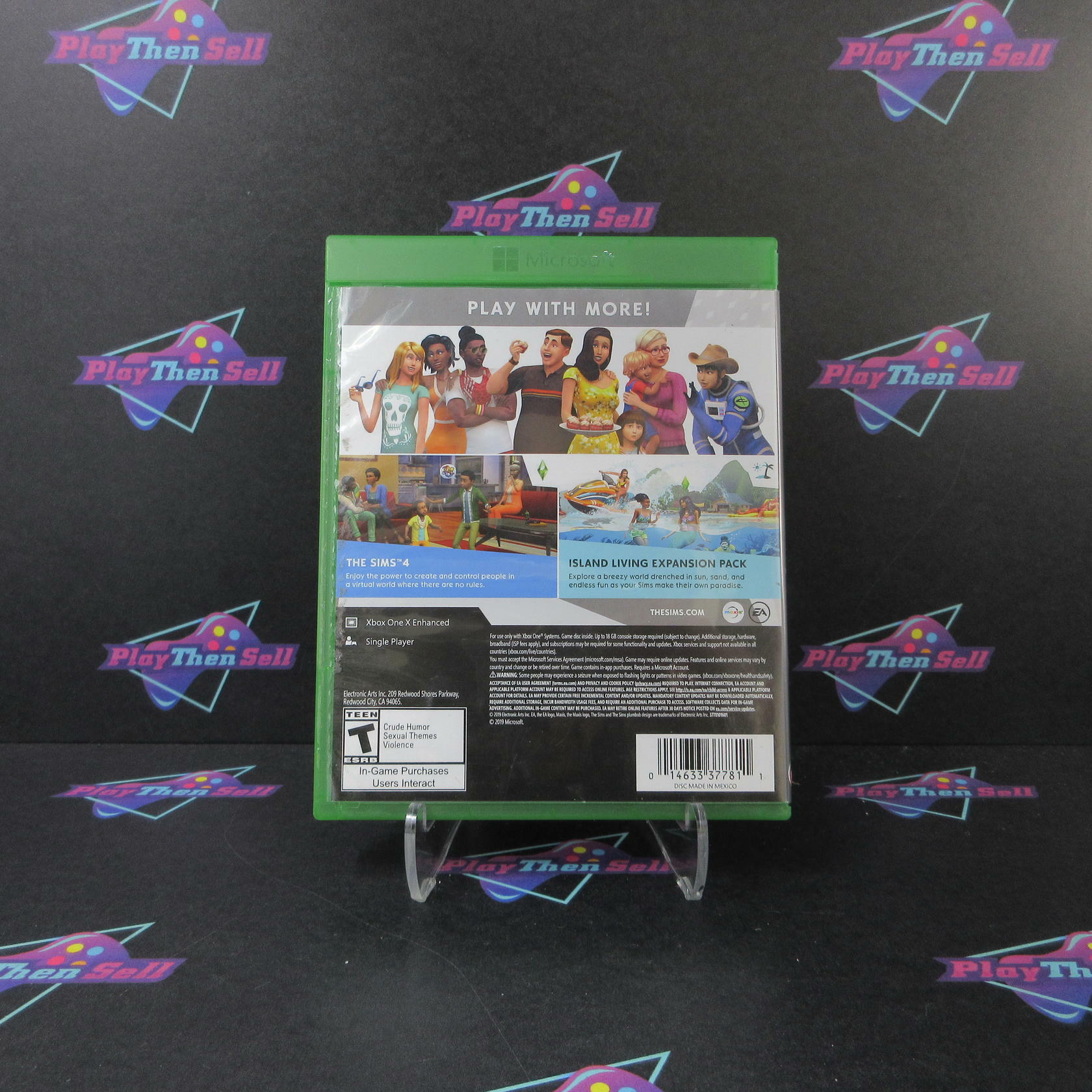 The Sims 4 + Island Living Bundle Xbox One AD Complete CIB - Very Good