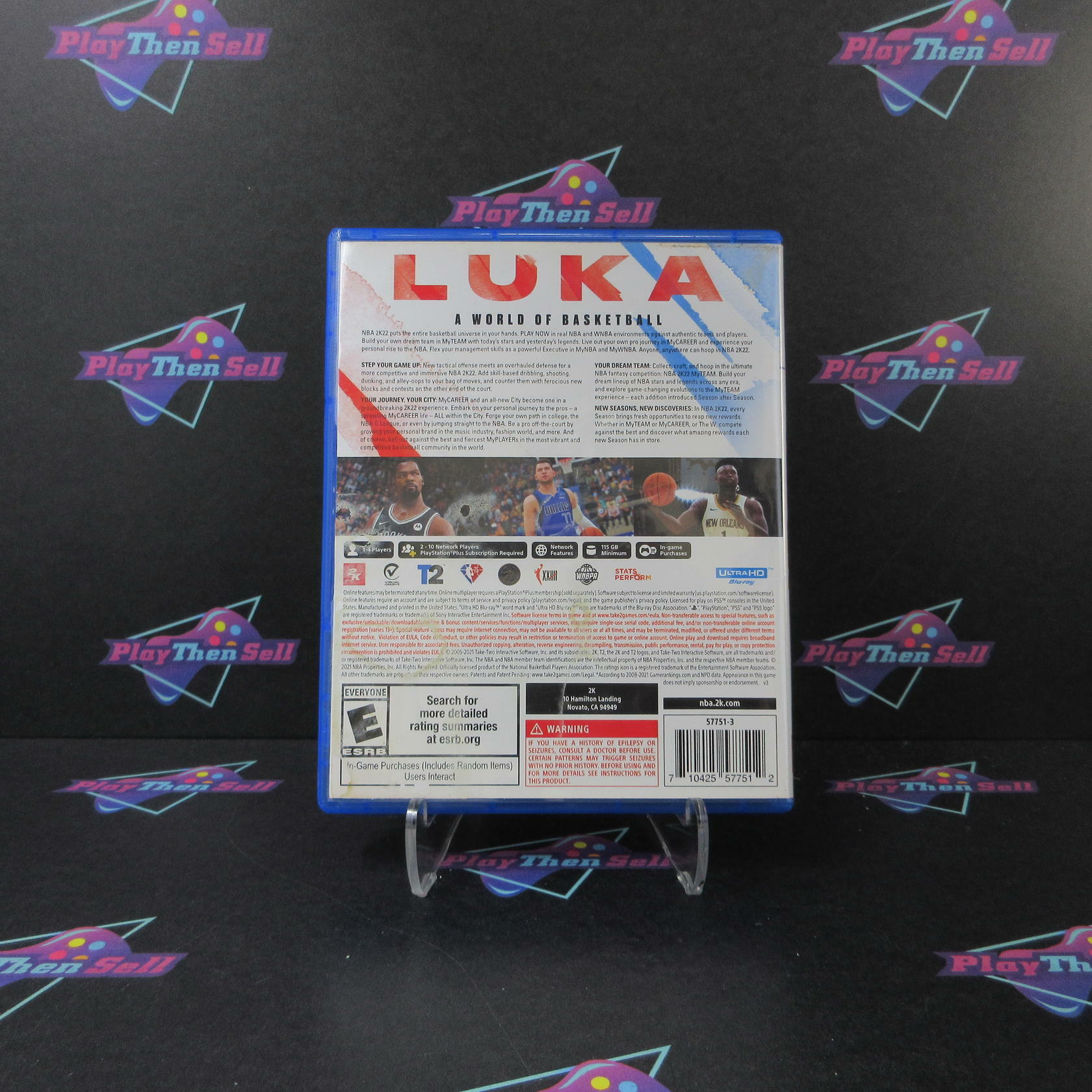 NBA 2K22 PS5 PlayStation 5 AD - Very Good