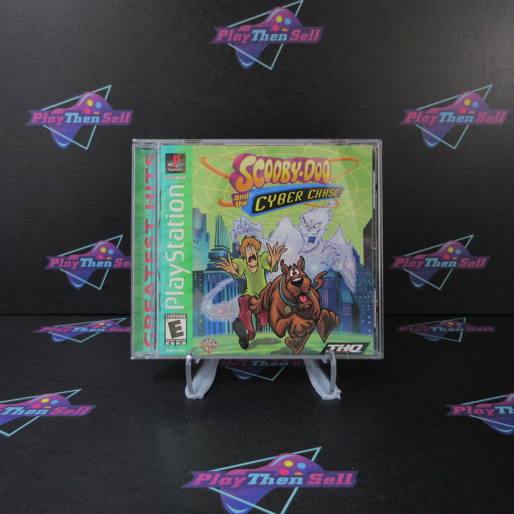 Scooby-Doo and the Cyber Chase PS1 PlayStation 1 GH - Like New
