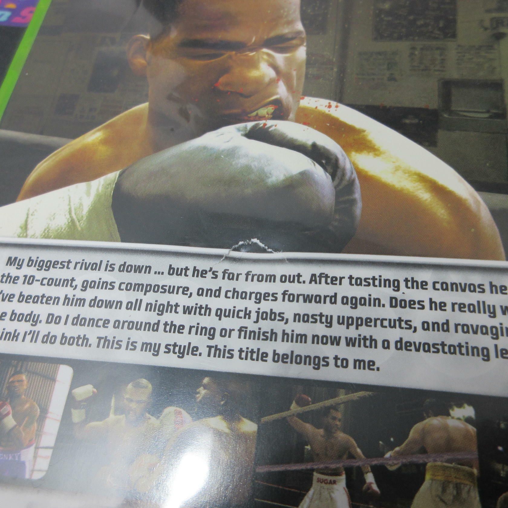 Fight Night Round 3 Xbox 360 AD Complete CIB - Very Good