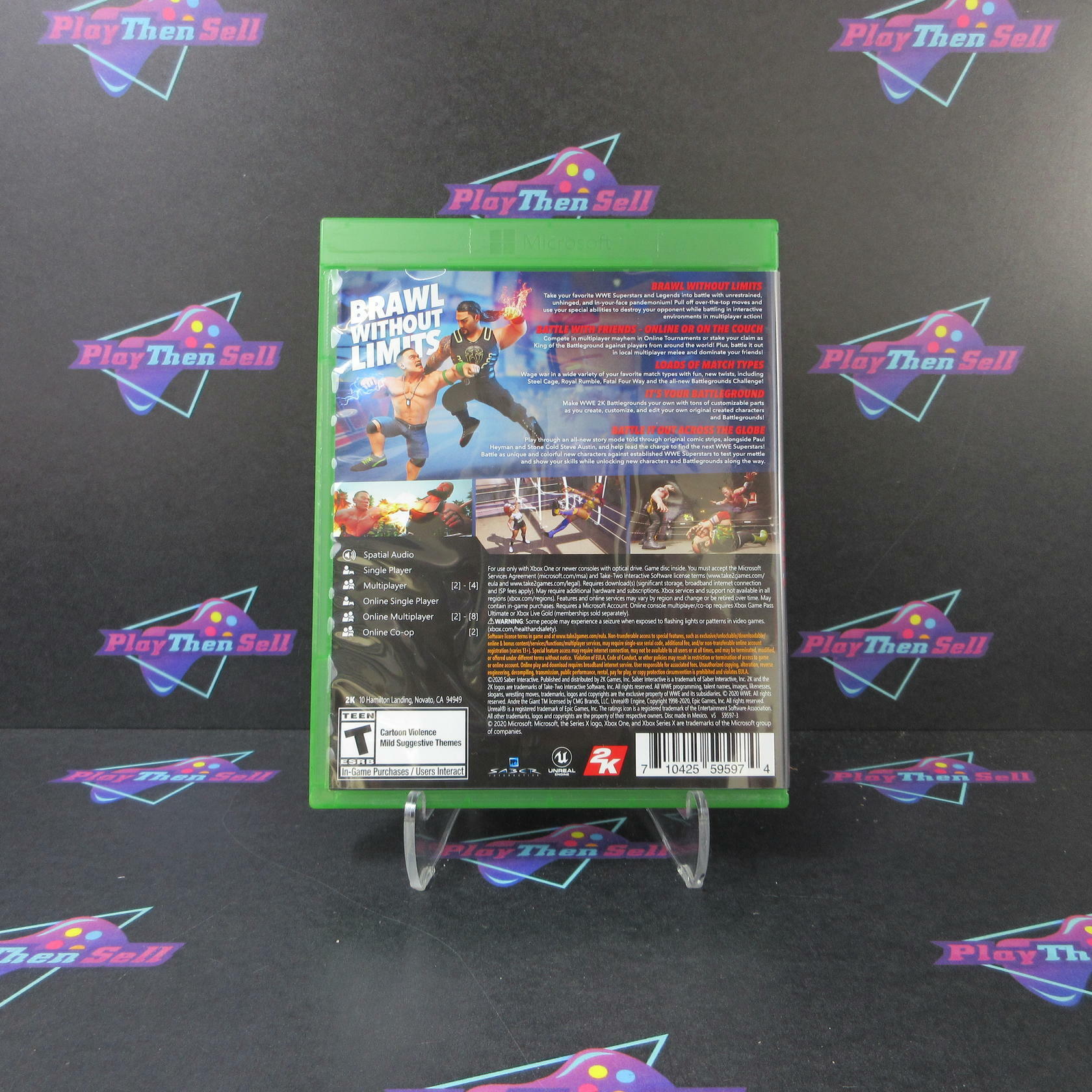 WWE 2K Battlegrounds Xbox One - Like New