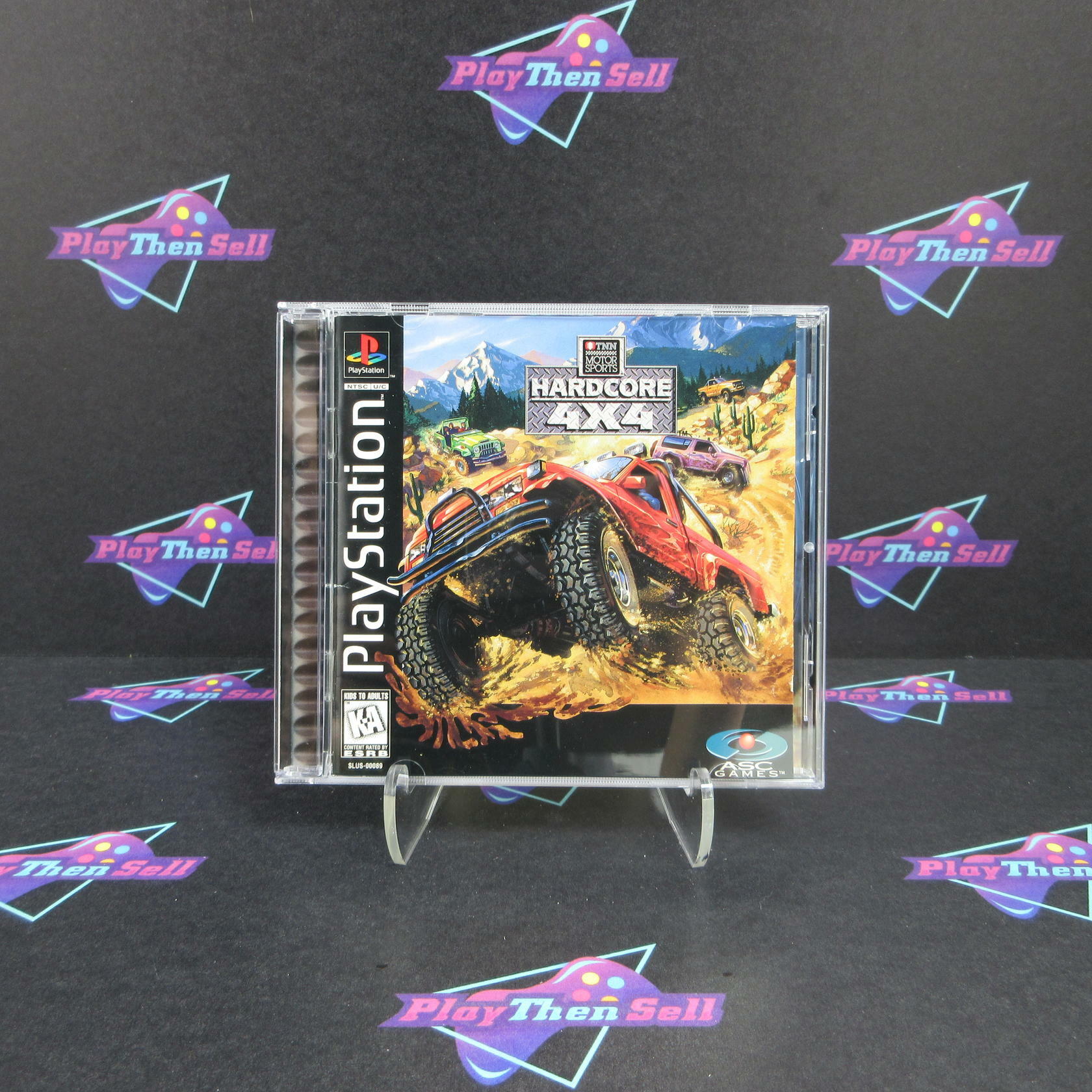 TNN Motorsports Hardcore 4x4 PS1 PlayStation 1 - Like New