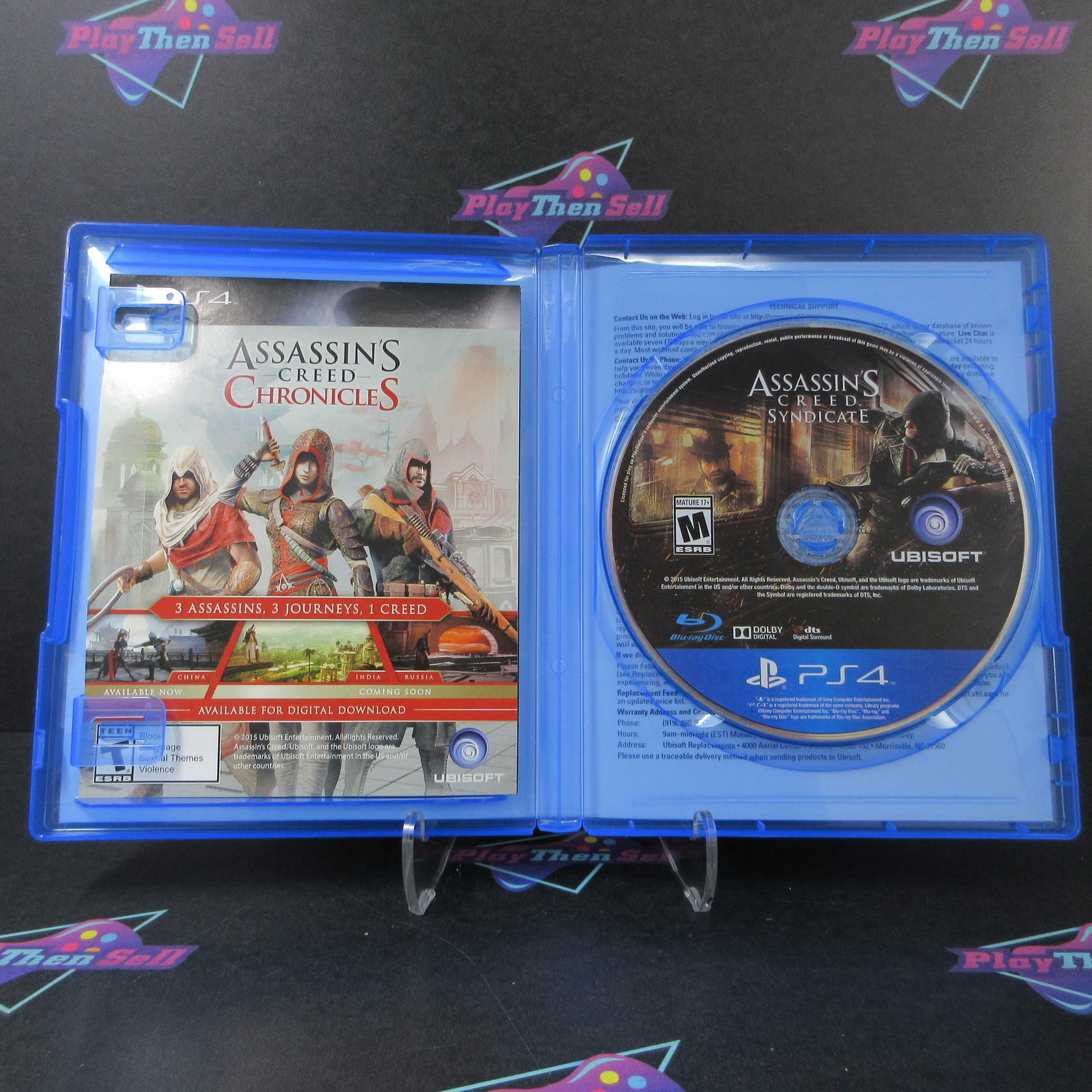 Assassin's Creed Syndicate PS4 PlayStation 4 Gold Edition - Like New