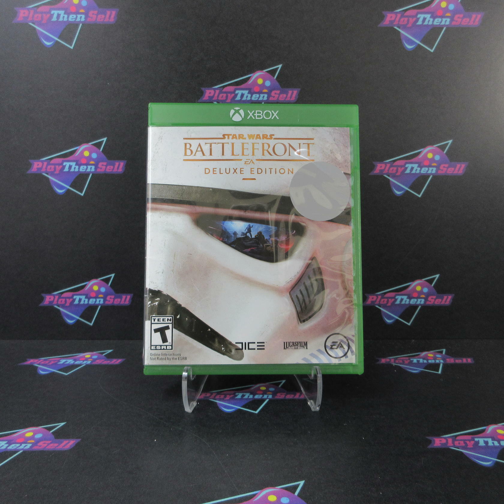 Star Wars Battlefront Deluxe Edition Xbox One AD Complete CIB - Very Good