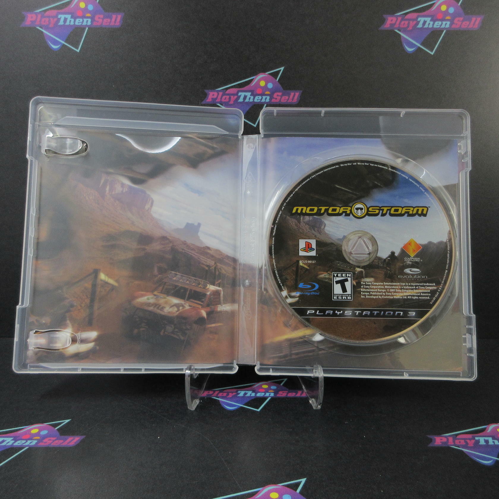 MotorStorm PS3 PlayStation 3 AD/NM - Very Good