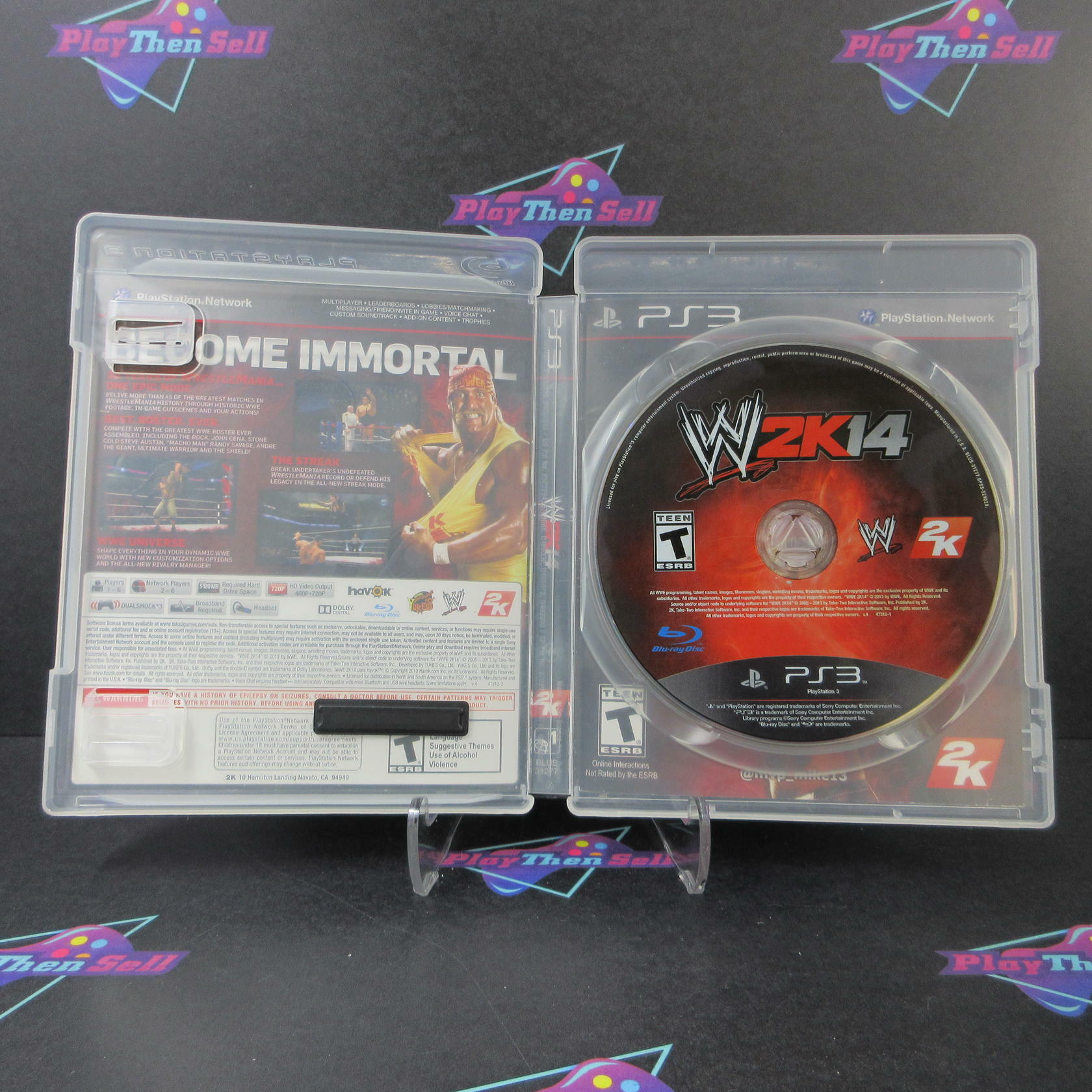 WWE 2K14 PS3 Playstation 3 AD/NM - Very Good
