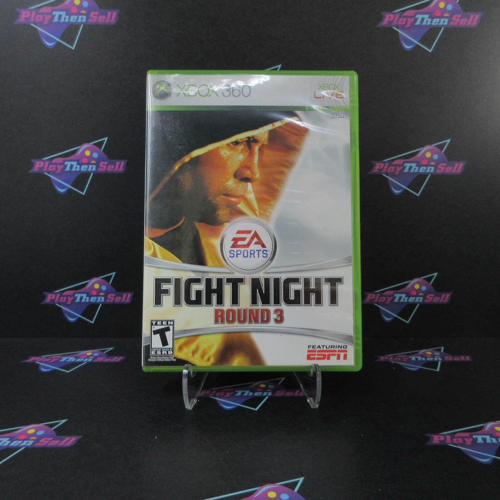 Fight Night Round 3 Xbox 360 AD Complete CIB - Very Good