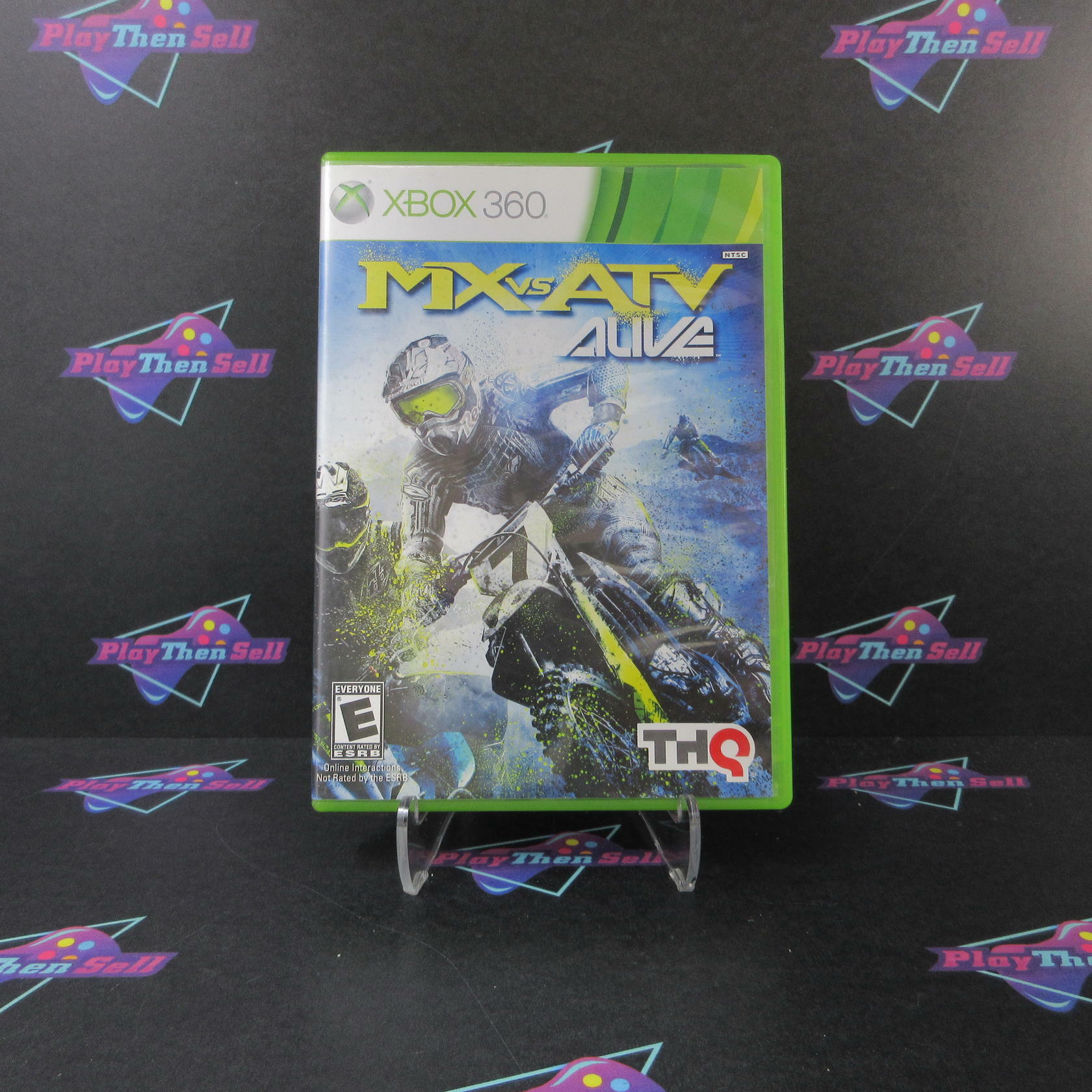 MX vs ATV Alive Xbox 360 MD Complete CIB - Very Good