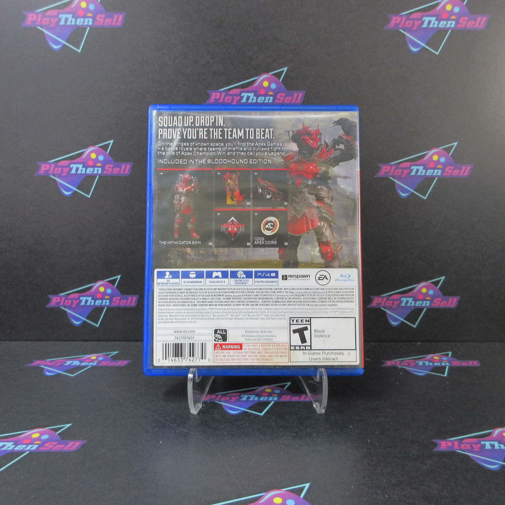 Apex Legends Bloodhound Edition PS4 PlayStation 4 AD Complete CIB - Very Good