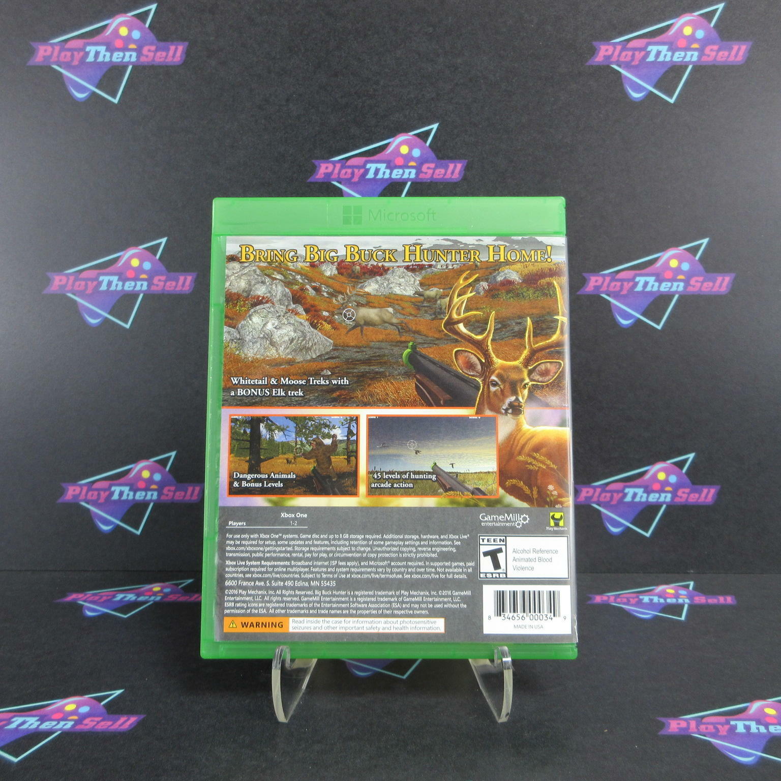 Big Buck Hunter Arcade Xbox One - Like New