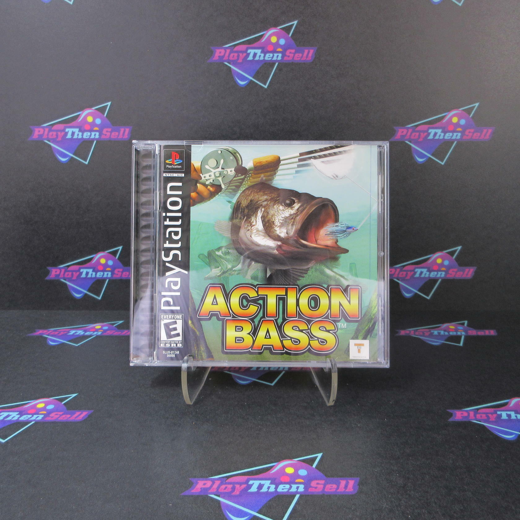 Action Bass PS1 PlayStation 1 - Like New
