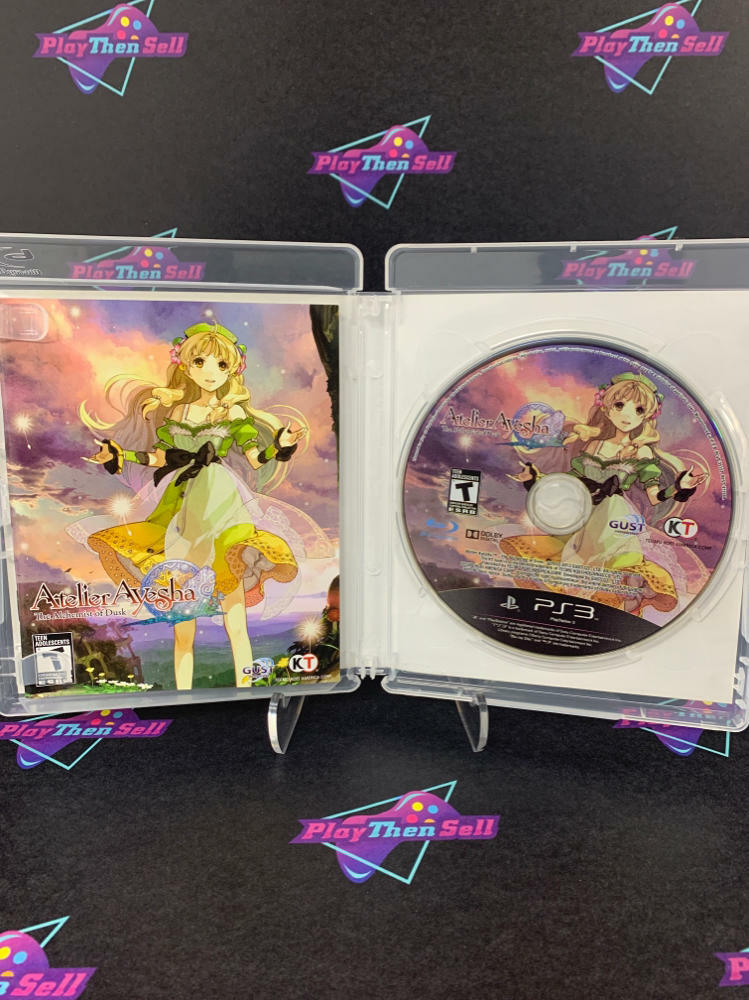 Atelier Ayesha The Alchemist of Dusk PS3 PlayStation 3 - Like New