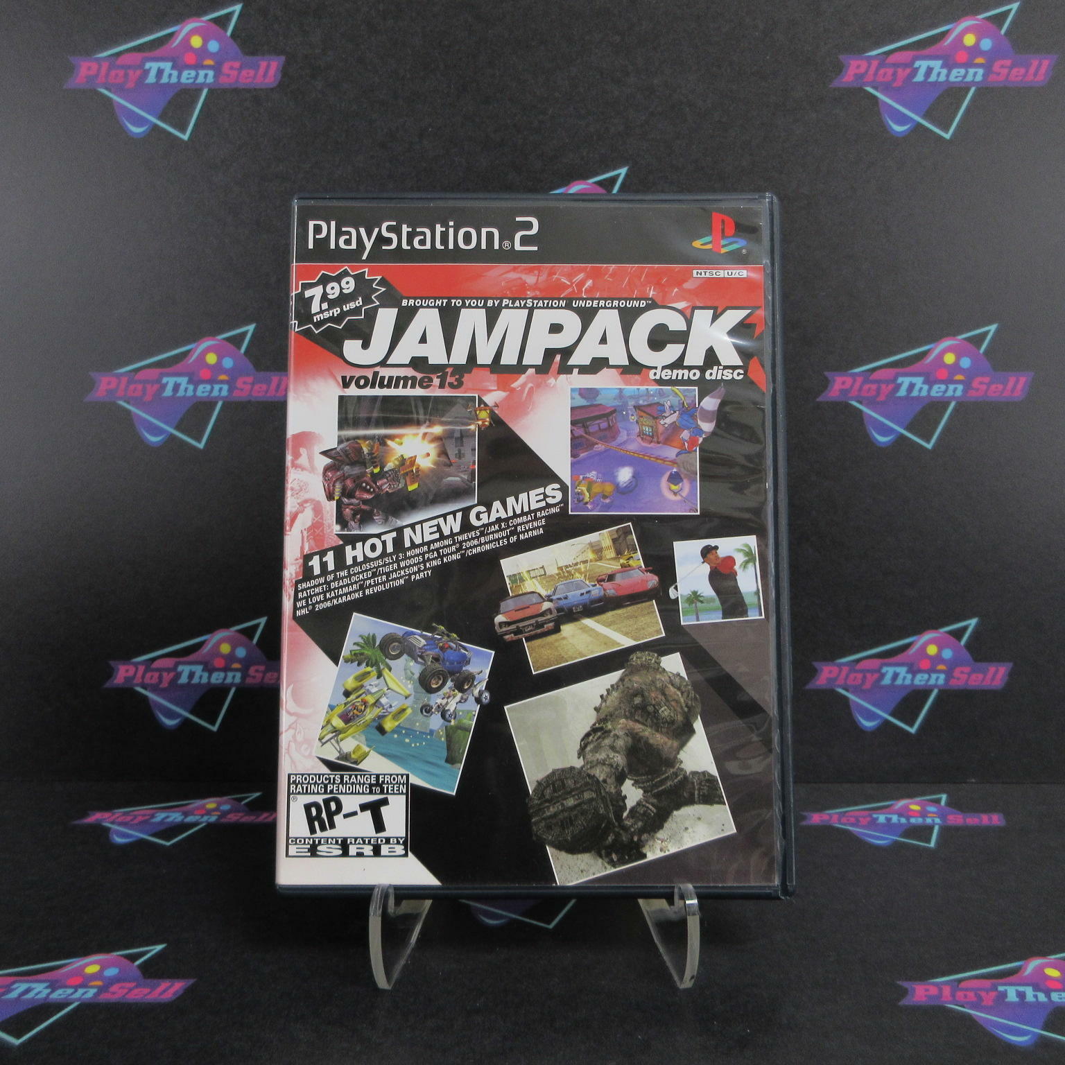 Jampack Demo Disc Volume 13 PS2 PlayStation 2 - Like New