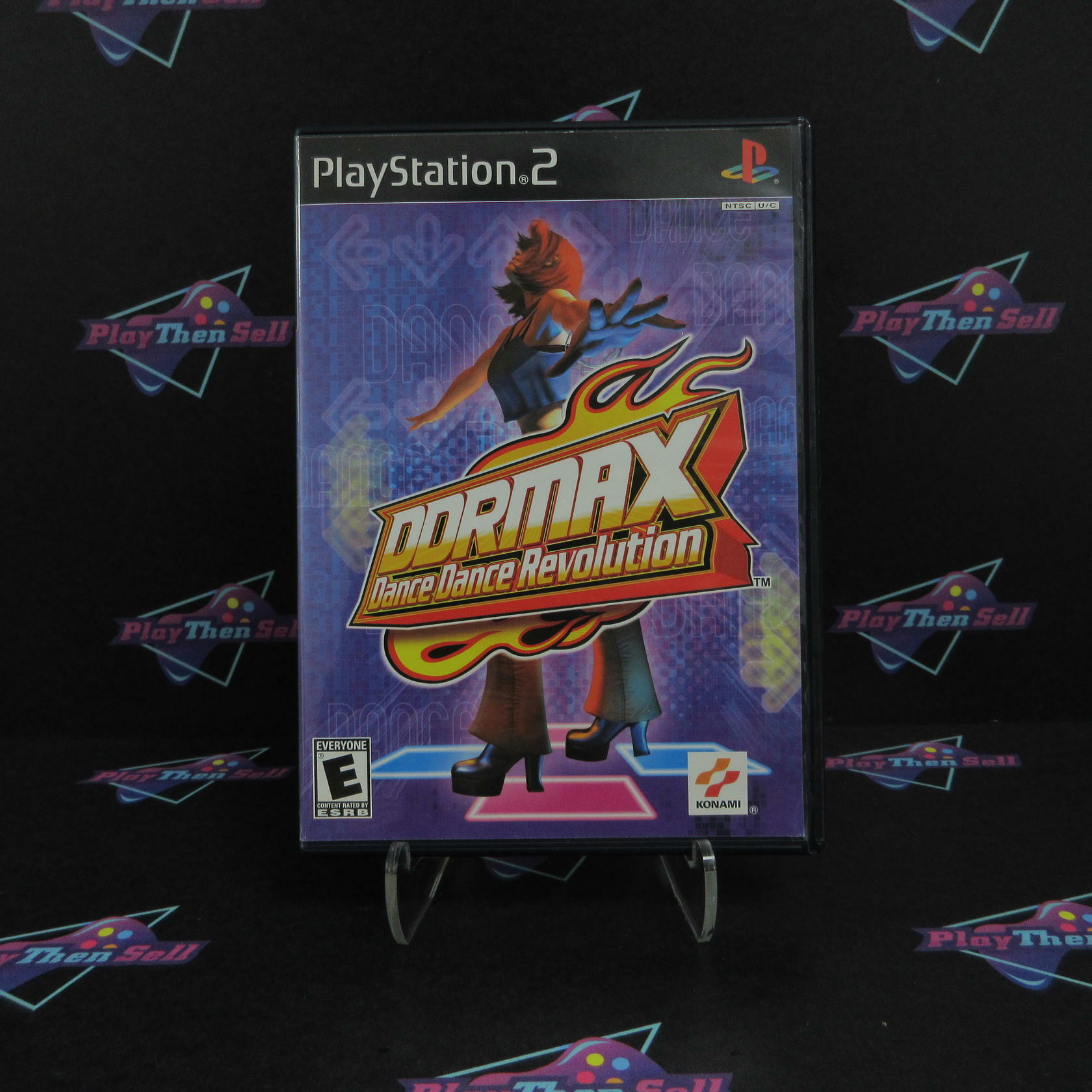 Dance Dance Revolution DDR Max PlayStation 2 + Reg Card - Like New