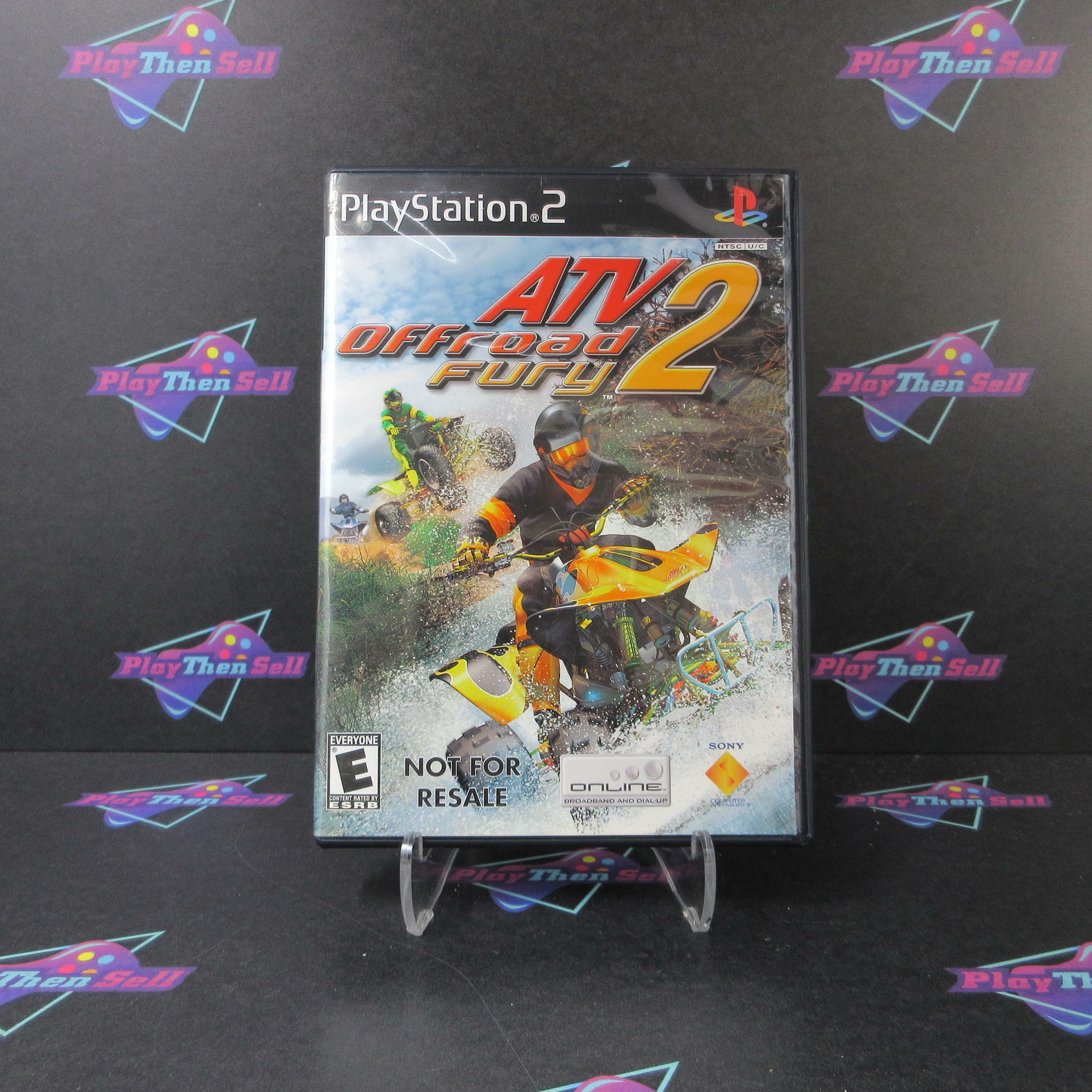 ATV Offroad Fury 2 PS2 PlayStation 2 GH Disc + Reg Card - Like New