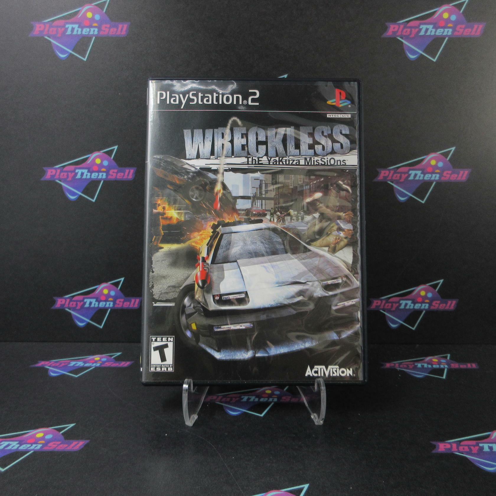 Wreckless The Yakuza Missions PS2 PlayStation 2 + Reg Card - Like New