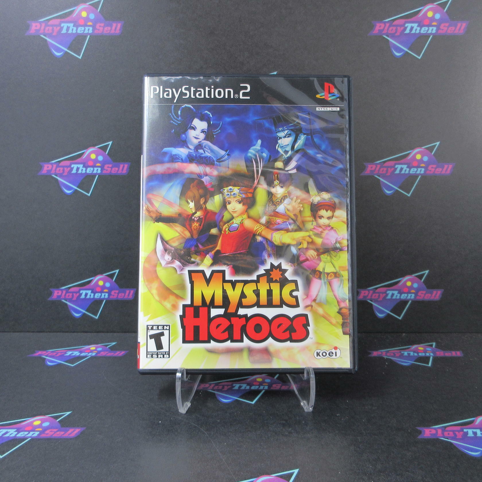 Mystic Heroes PS2 PlayStation 2 + Reg Card - Like New