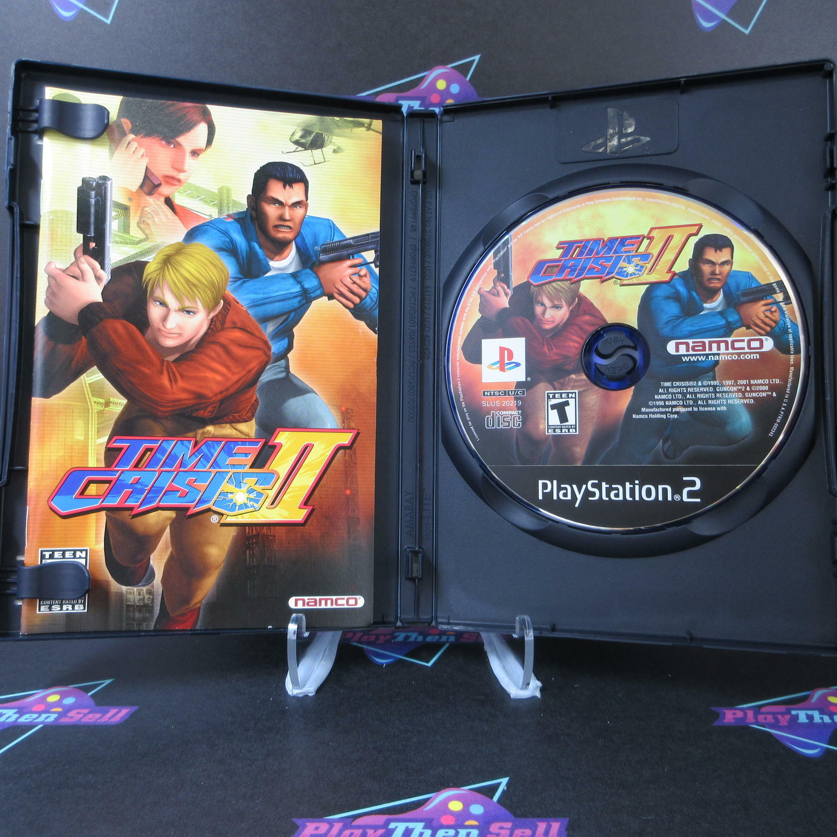 Time Crisis II PS2 PlayStation 2 + Reg Card - Like New