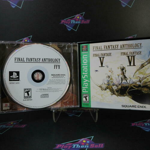 Final Fantasy Anthology Greatest Hits PS1 PlayStation 1 - Like New