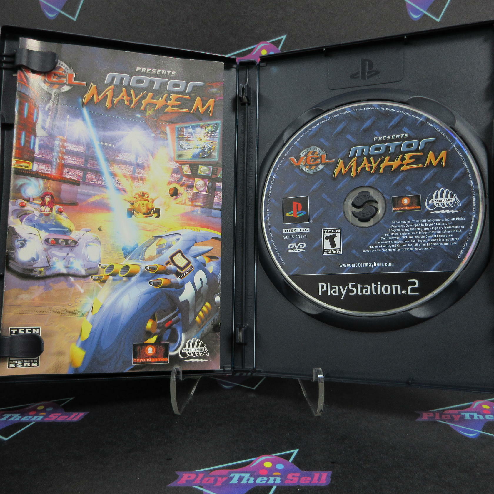 VCL Motor Mayhem PS2 PlayStation 2 - Like New
