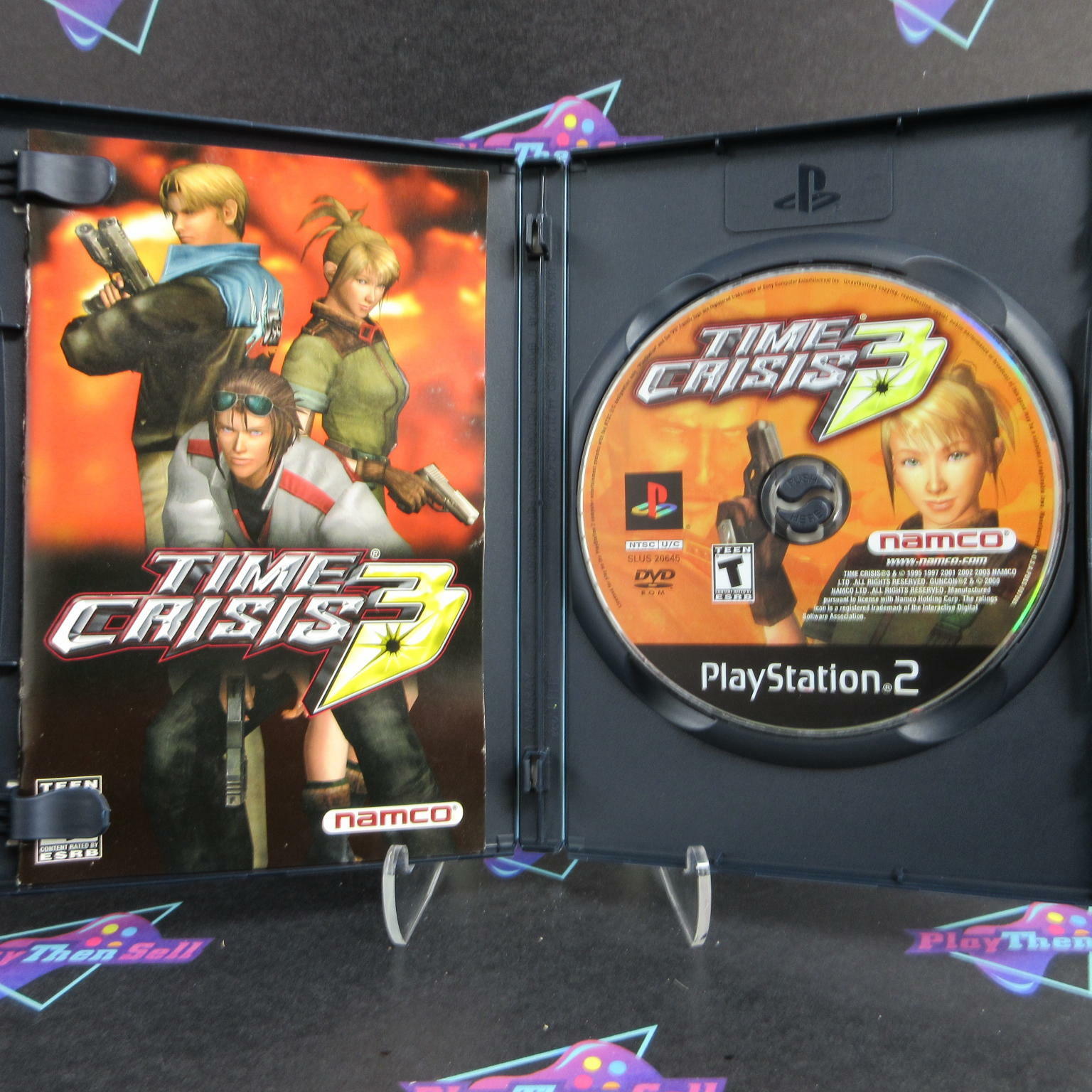 Time Crisis 3 PS2 PlayStation 2 - Like New