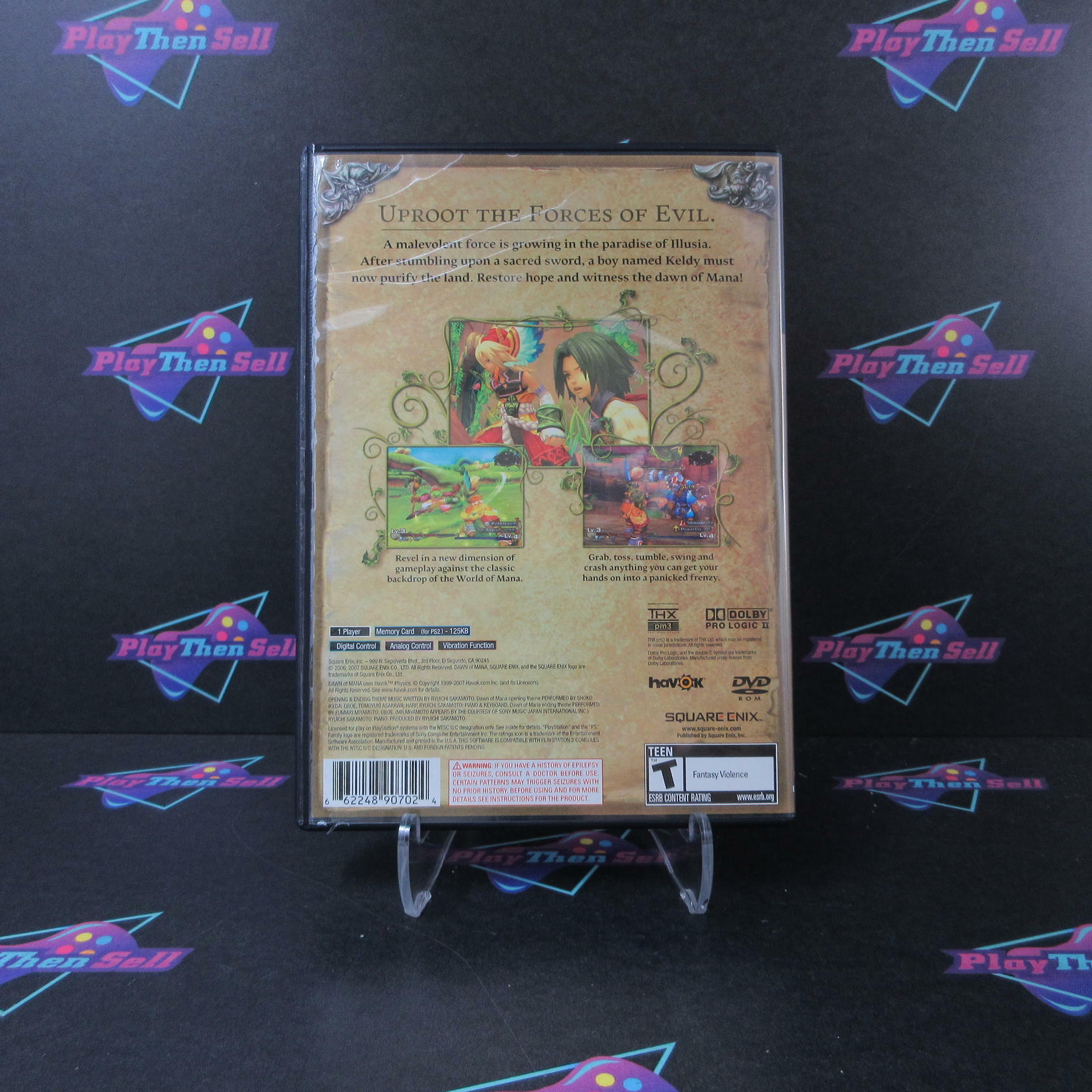 Dawn of Mana PS2 PlayStation 2 + Reg Card - Like New