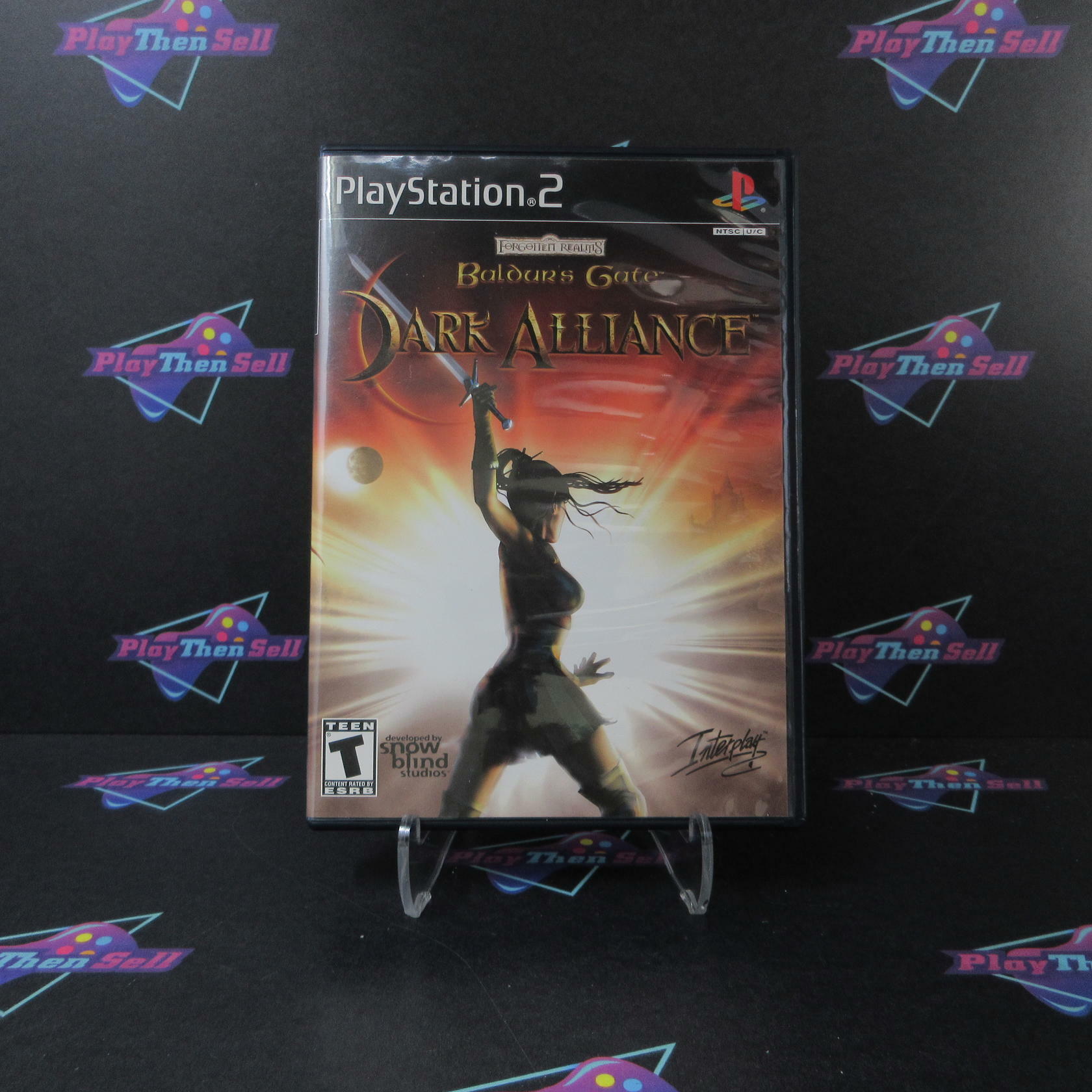 Baldur's Gate Dark Alliance PS2 PlayStation 2 + Reg Card - Like New