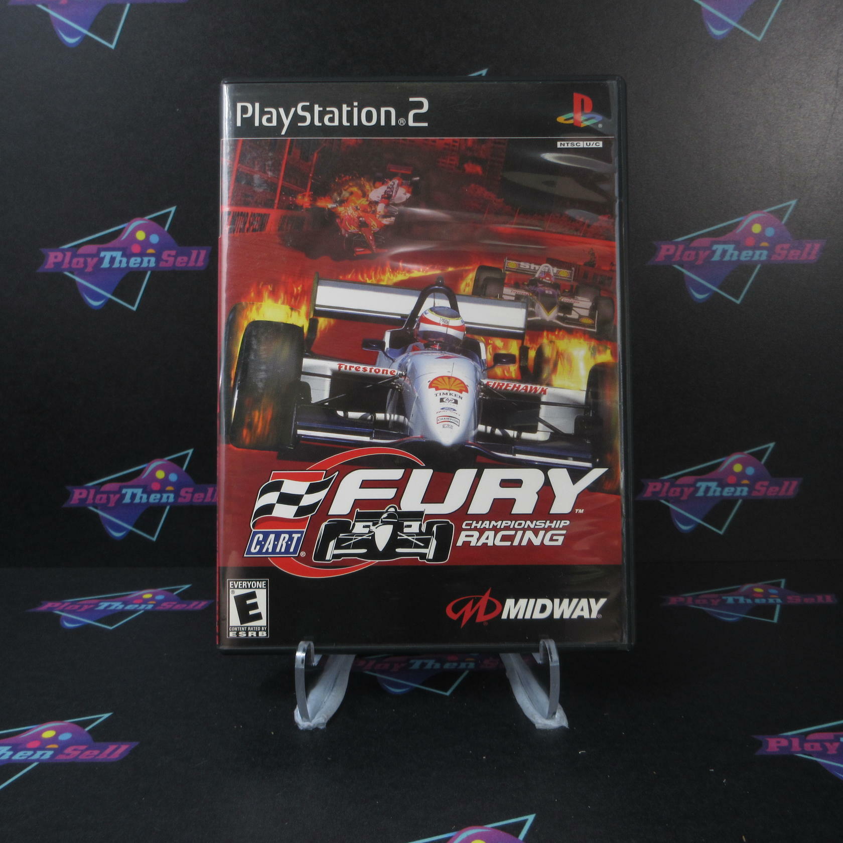 CART Fury Championship Racing  PS2 PlayStation 2 + Reg Card - Like New