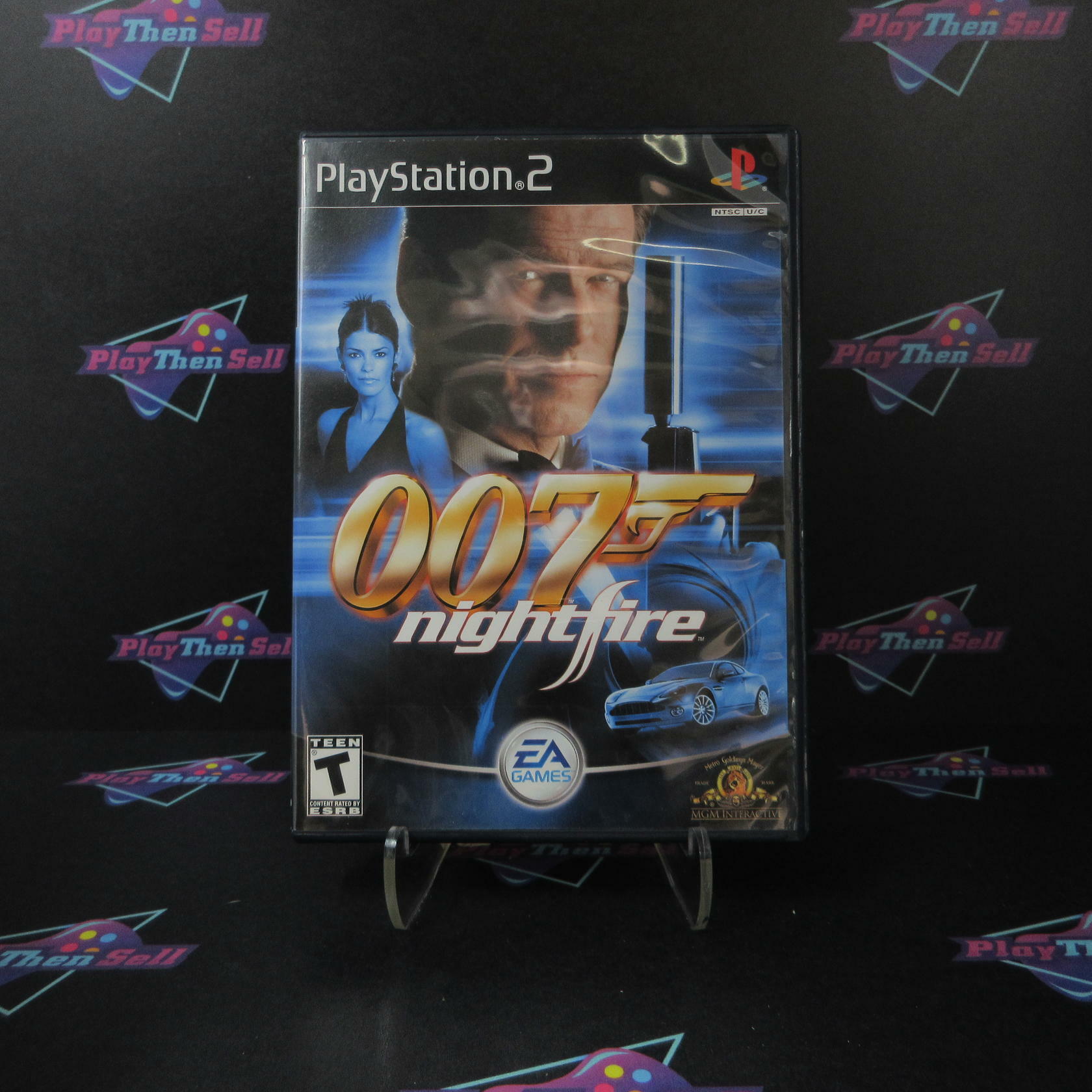 James Bond 007 Nightfire PS2 PlayStation 2 Black Label - Like New