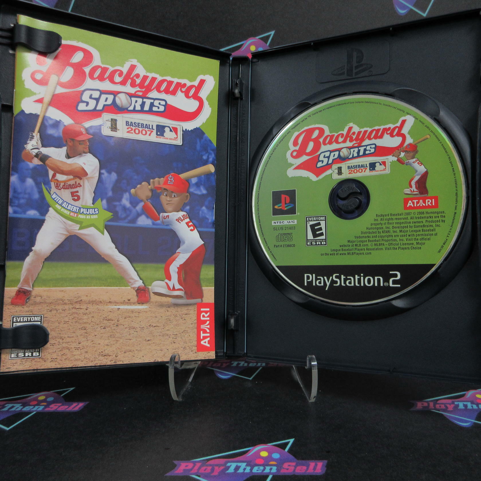 Backyard Baseball 2007 PS2 PlayStation 2 - Like New