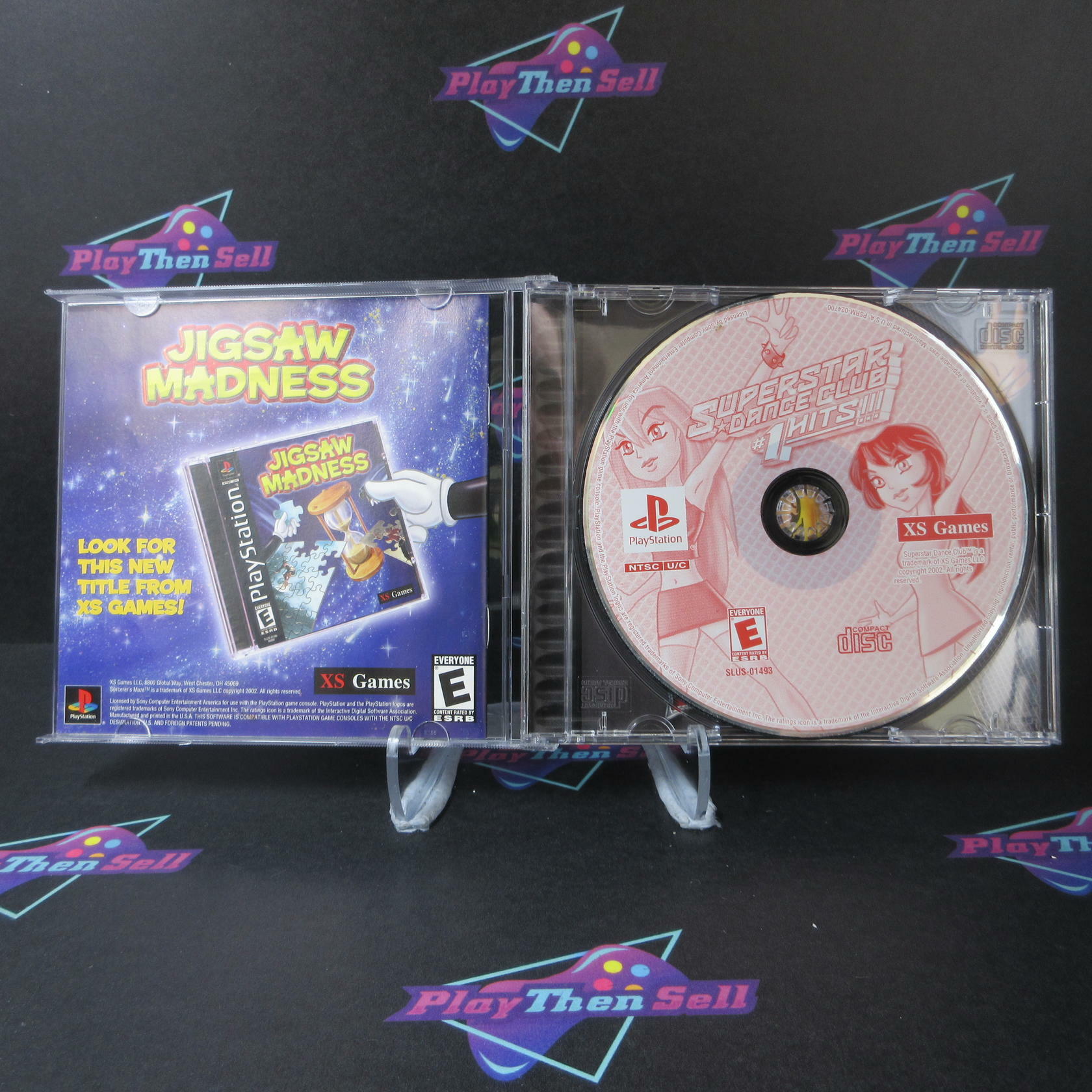 Superstar Dance Club PS1 PlayStation 1 MD Complete CIB - Very Good