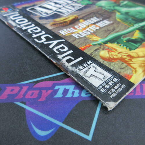 Army Men 3D PS1 PlayStation 1 MD Complete CIB - Very Good