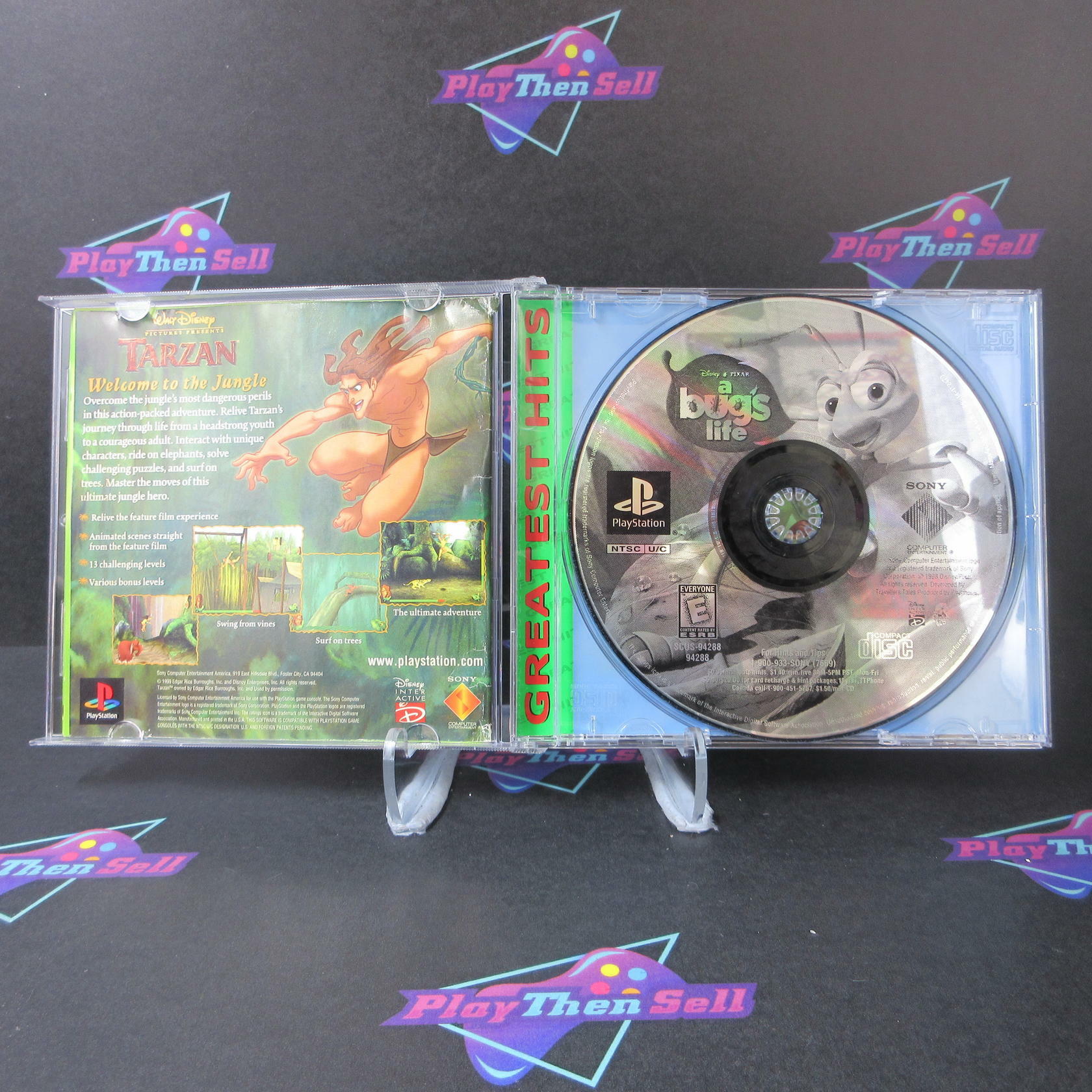 A Bug's Life GH PS1 PlayStation 1 MD Complete CIB - Very Good