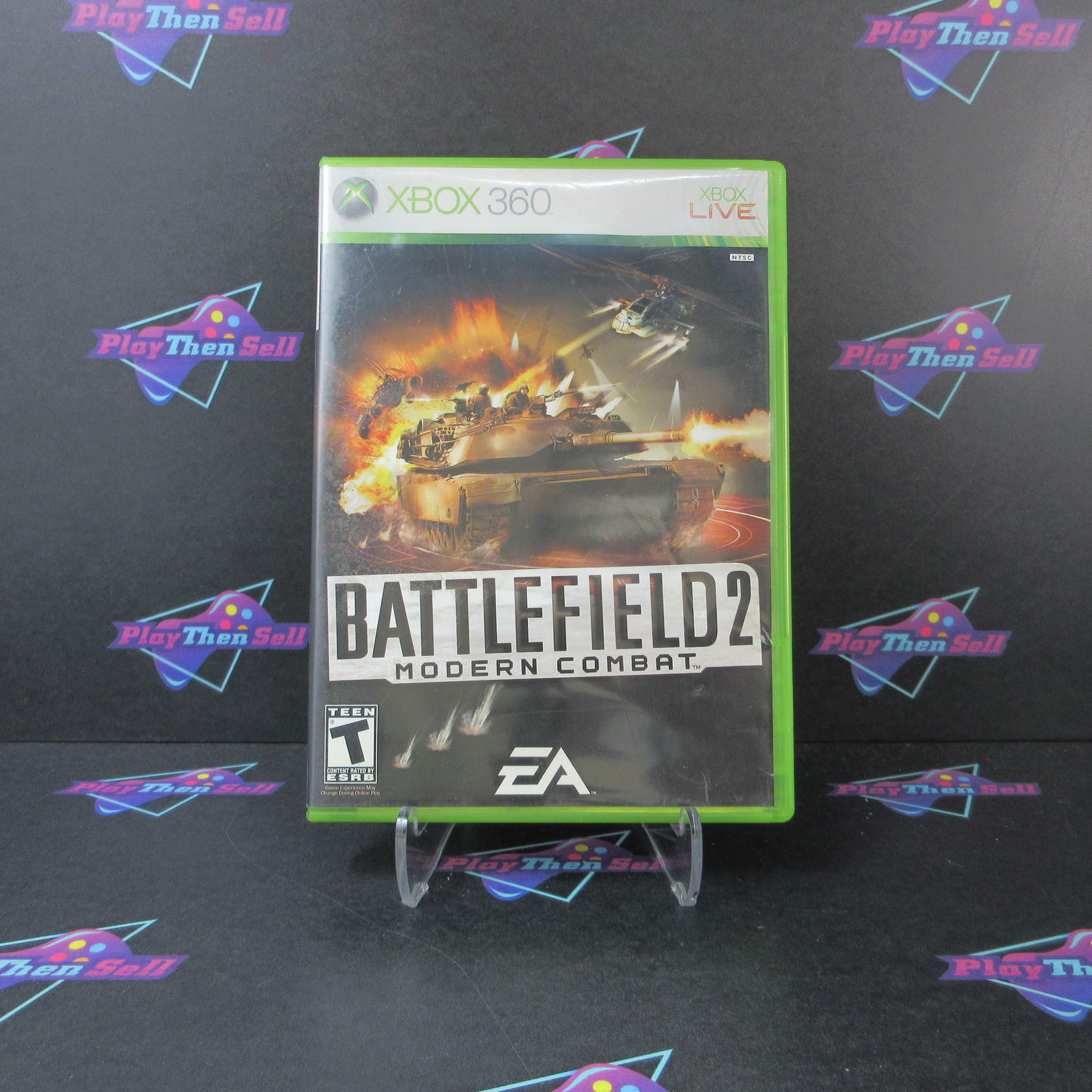 Battlefield 2 Modern Combat Xbox 360 AD/MD Complete CIB - Very Good