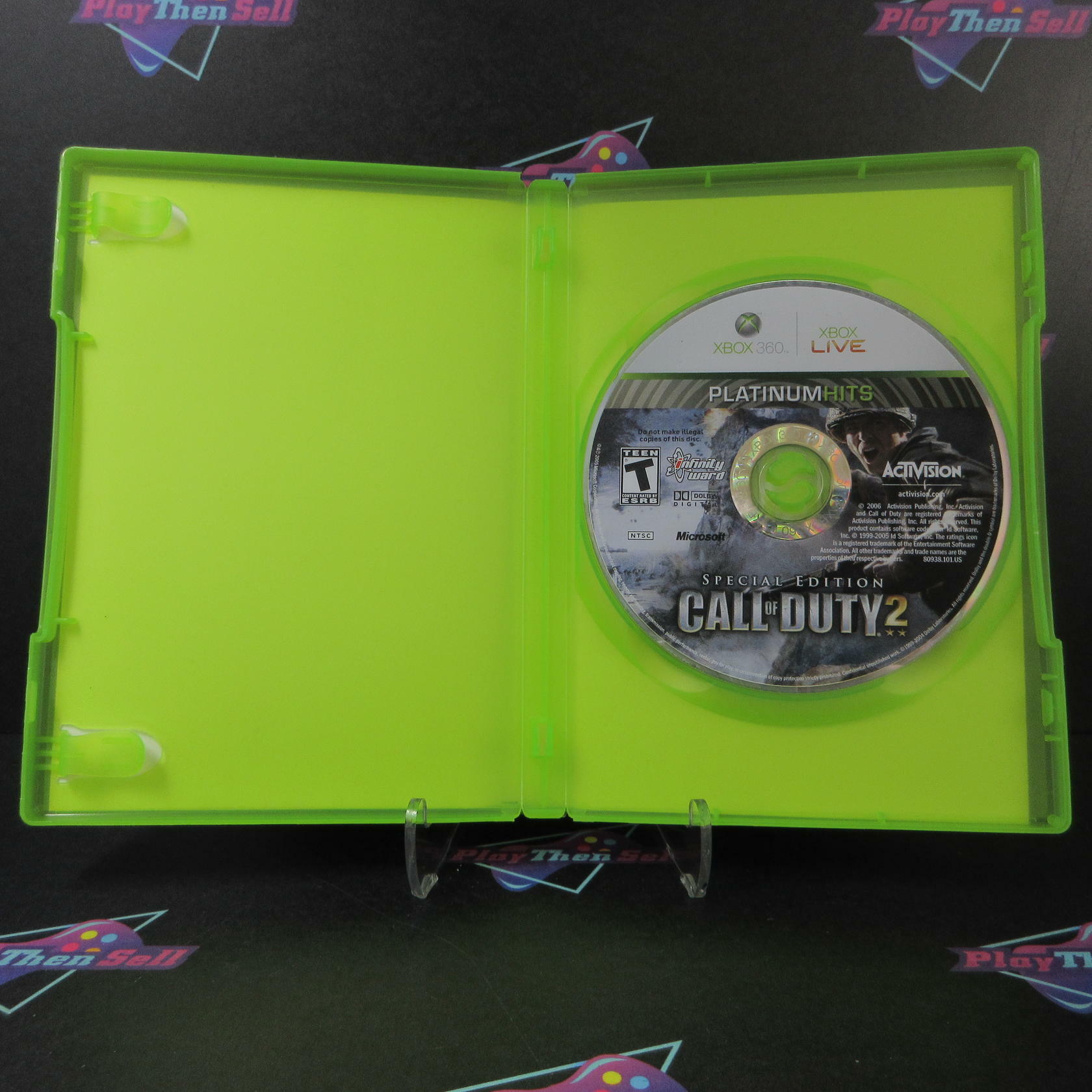 Call of Duty 2 PH No Bonus DVD Xbox 360 AD/NM - Very Good